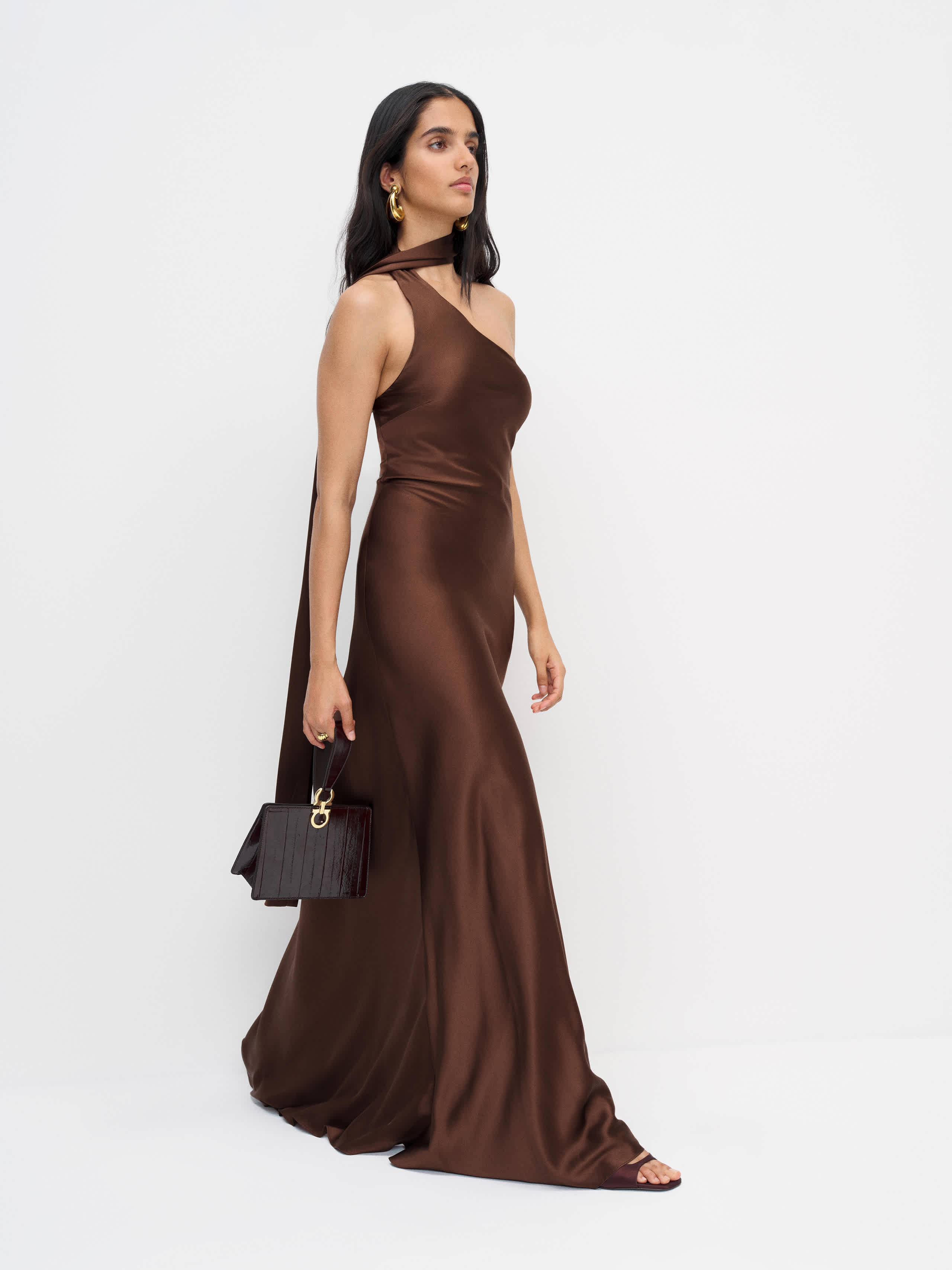 Jazzlyn Silk Dress