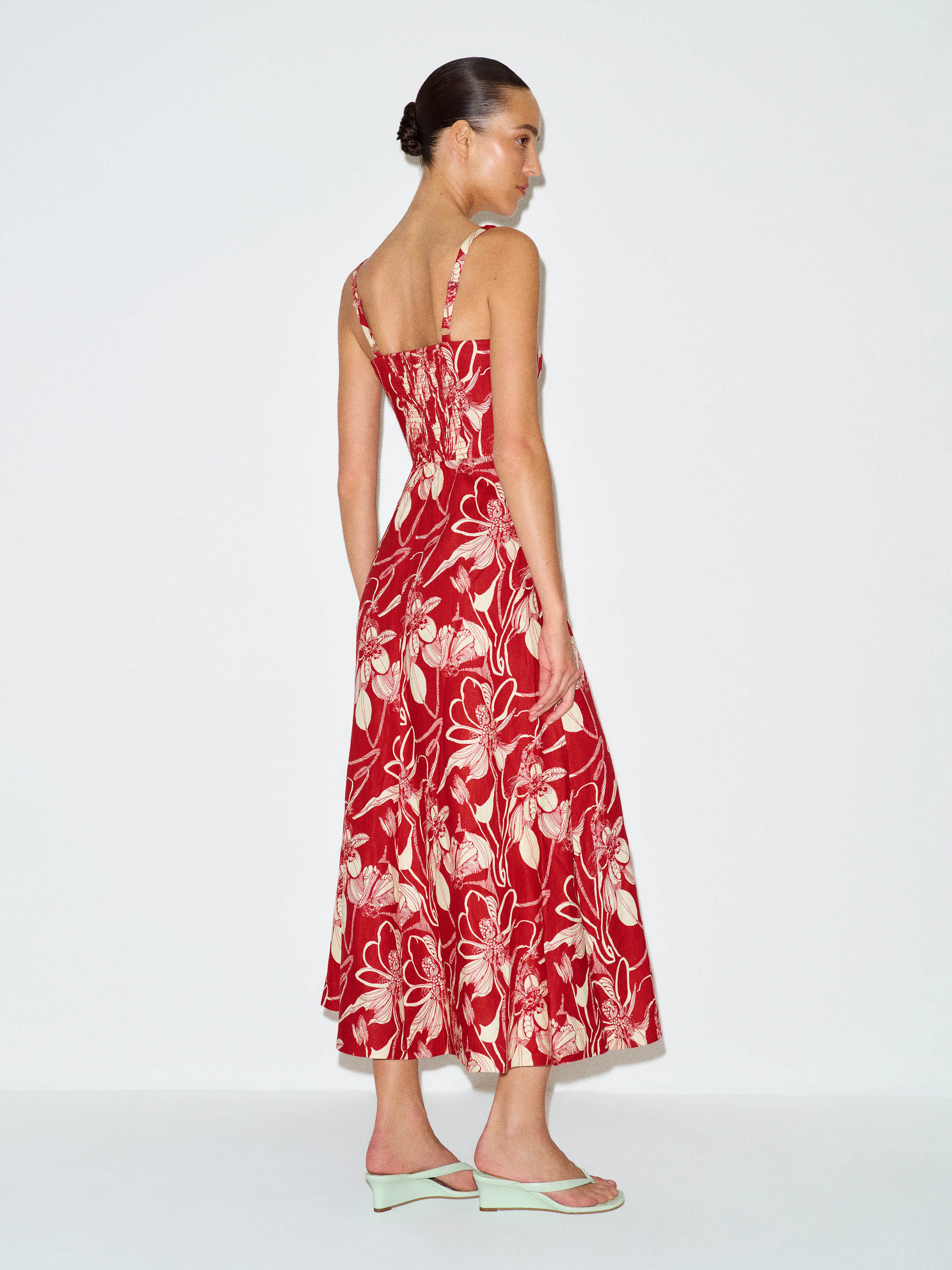 Sabine Linen Dress