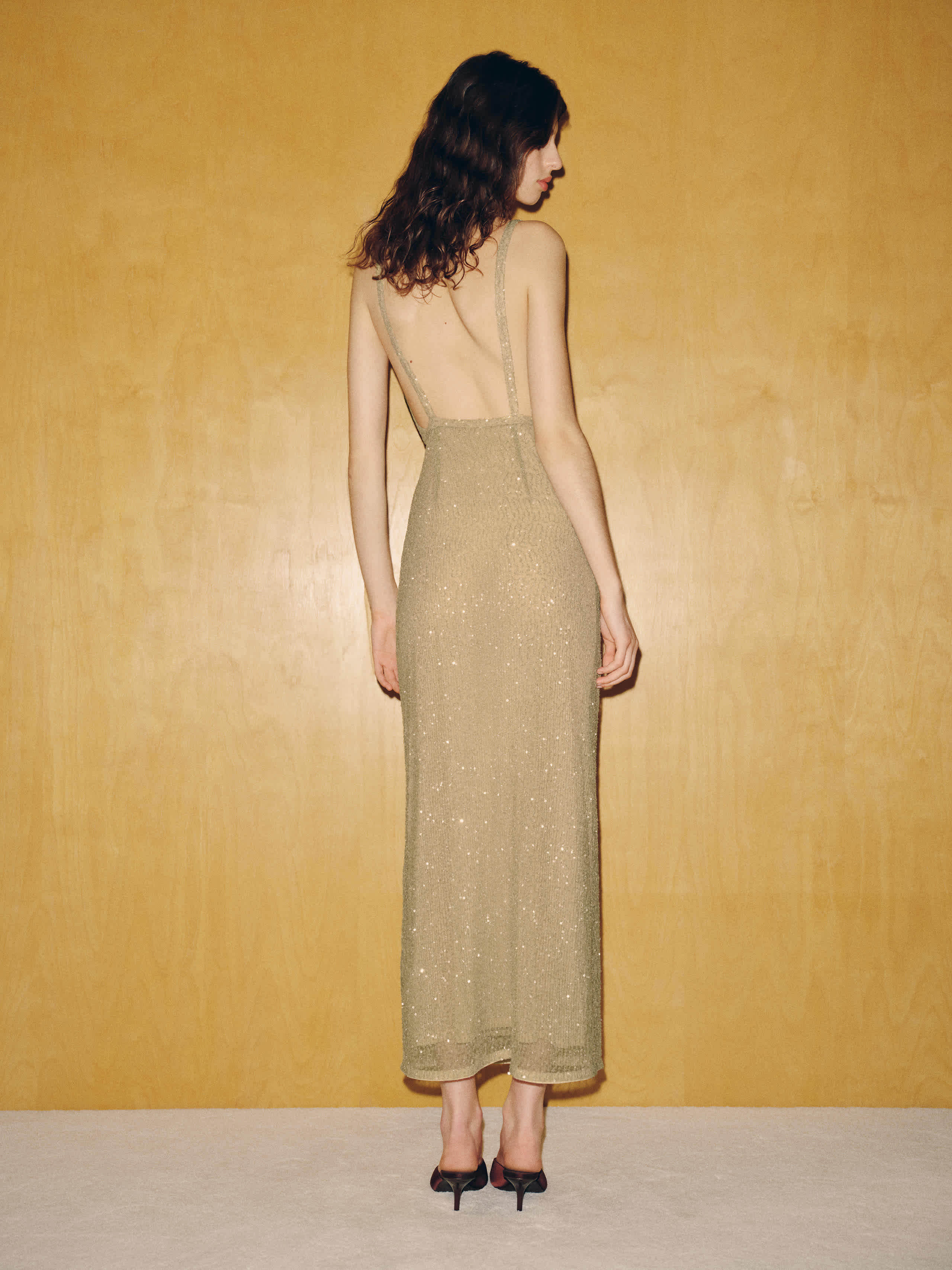 Mineral Low Back Knit Dress