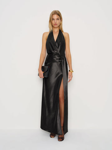 Oceane Satin Dress