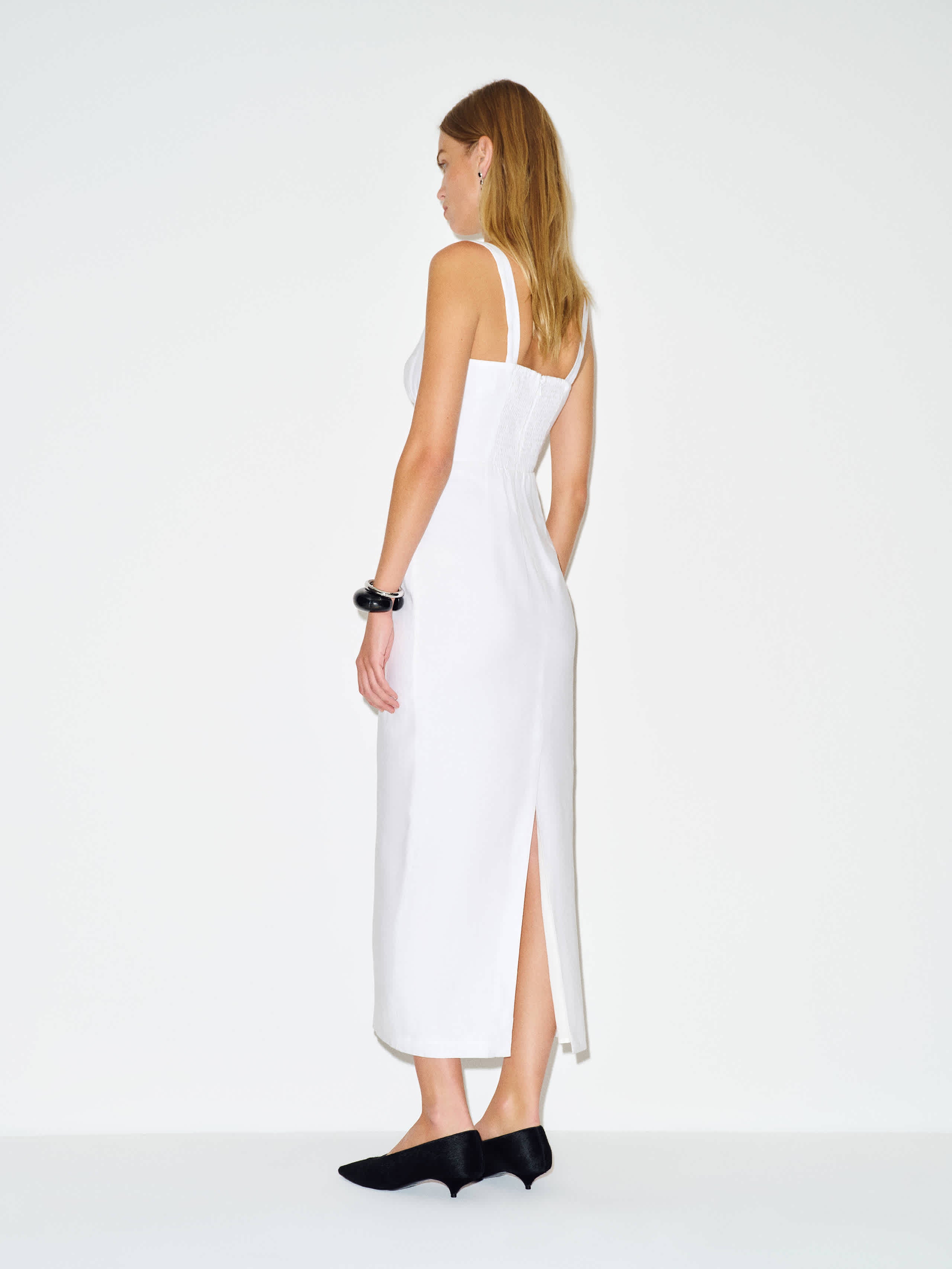 Lisa Linen Dress