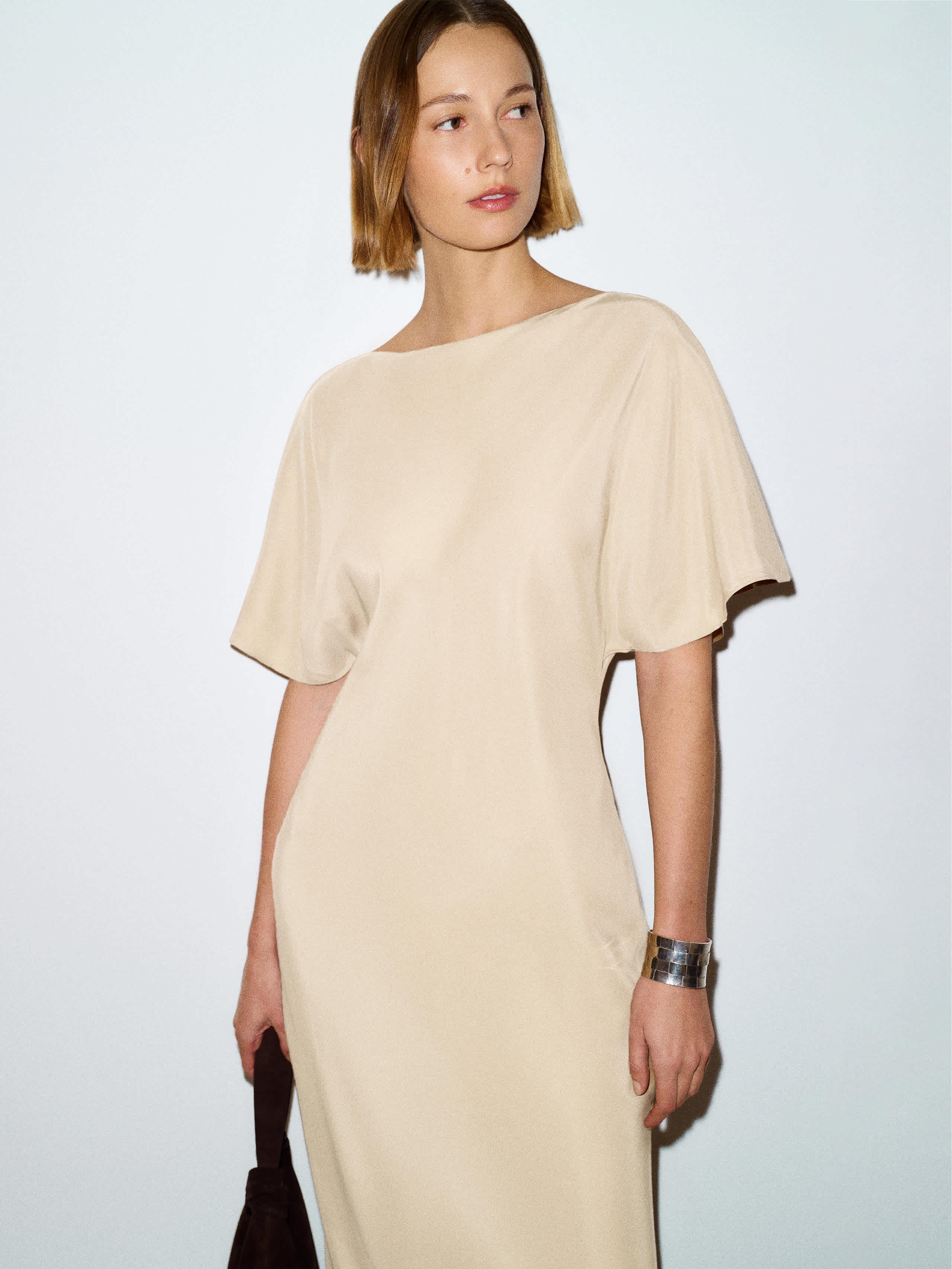 Caila Silk Dress