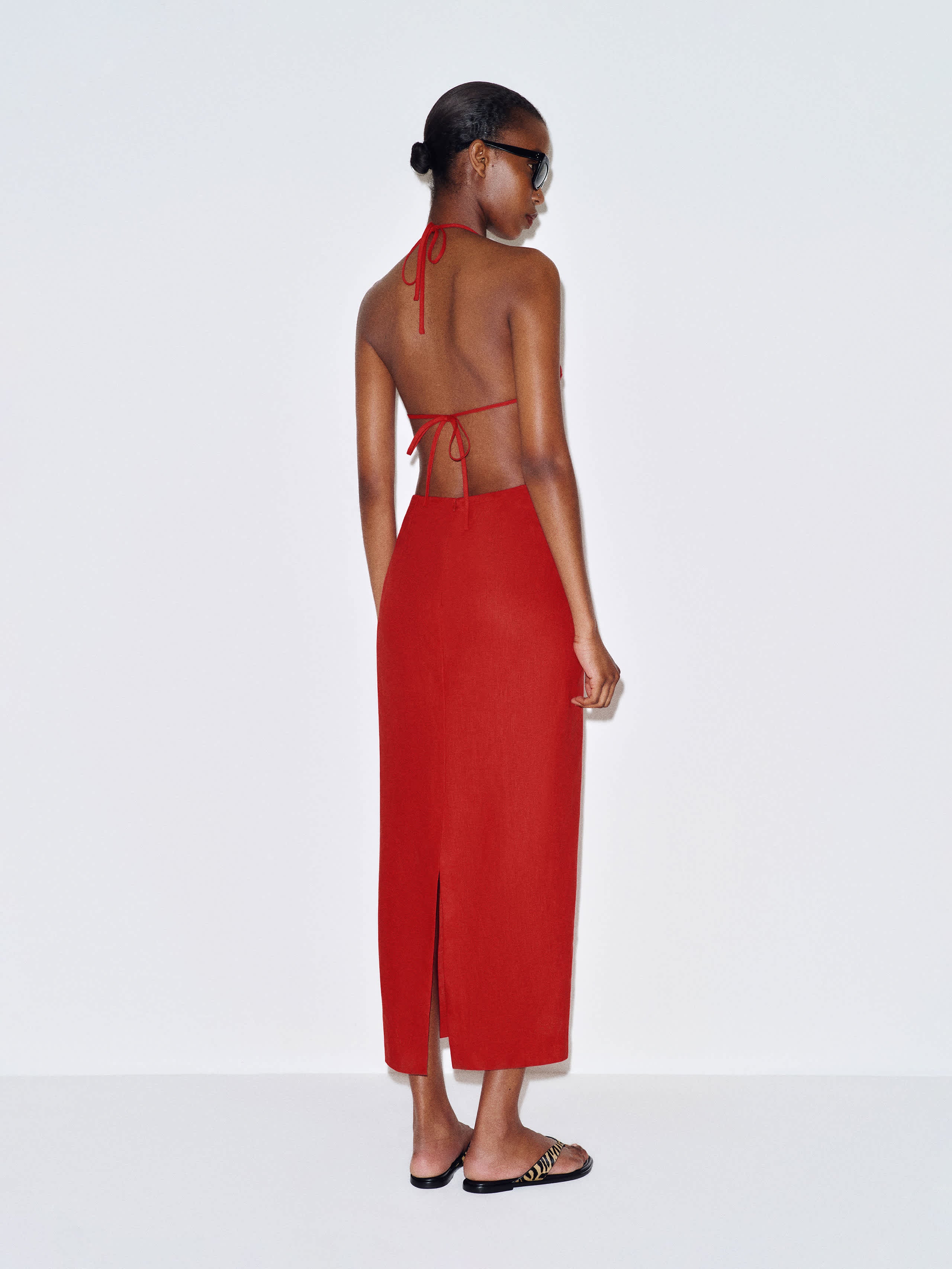 Trista Linen Dress