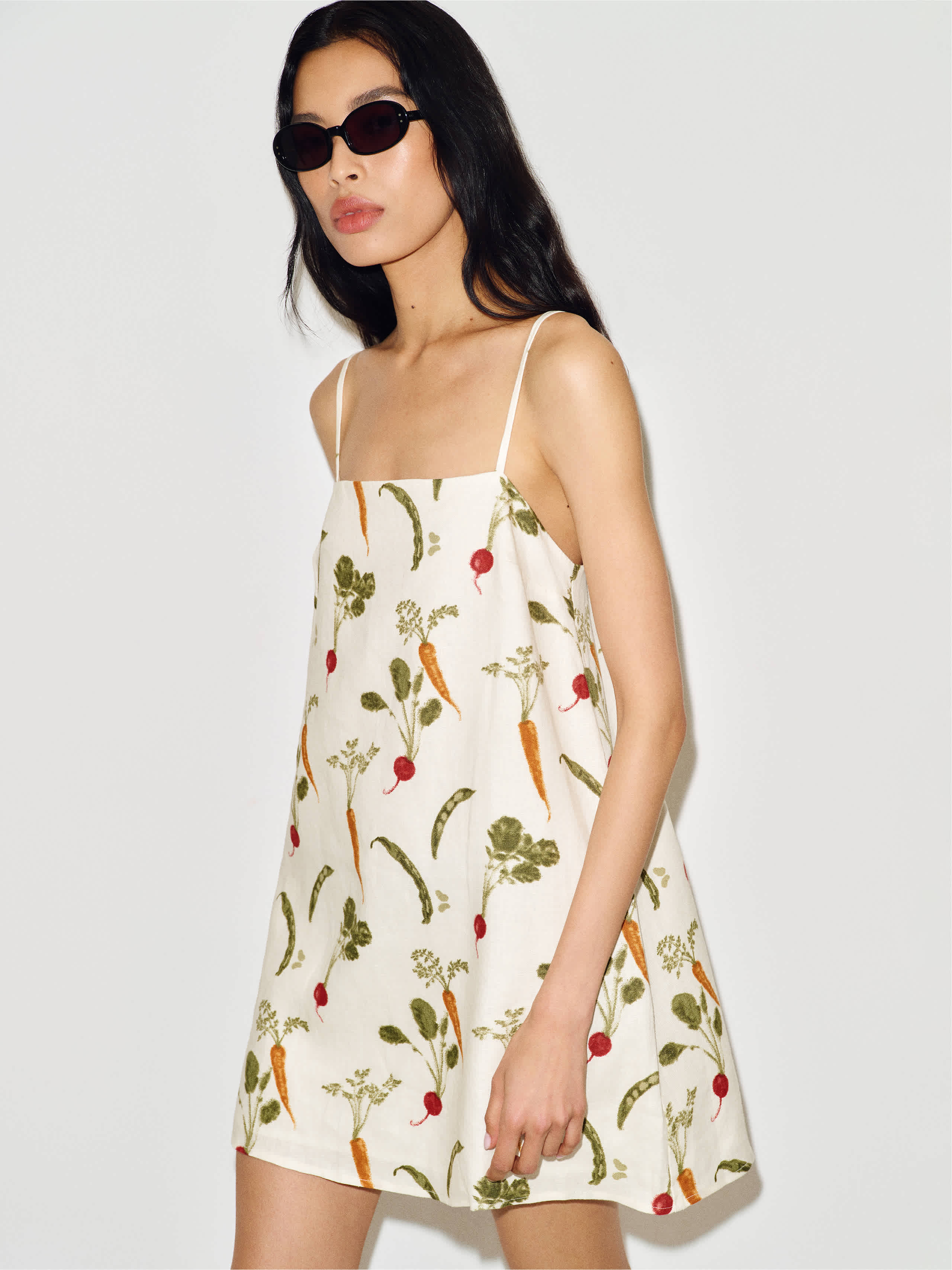Aubree Linen Dress