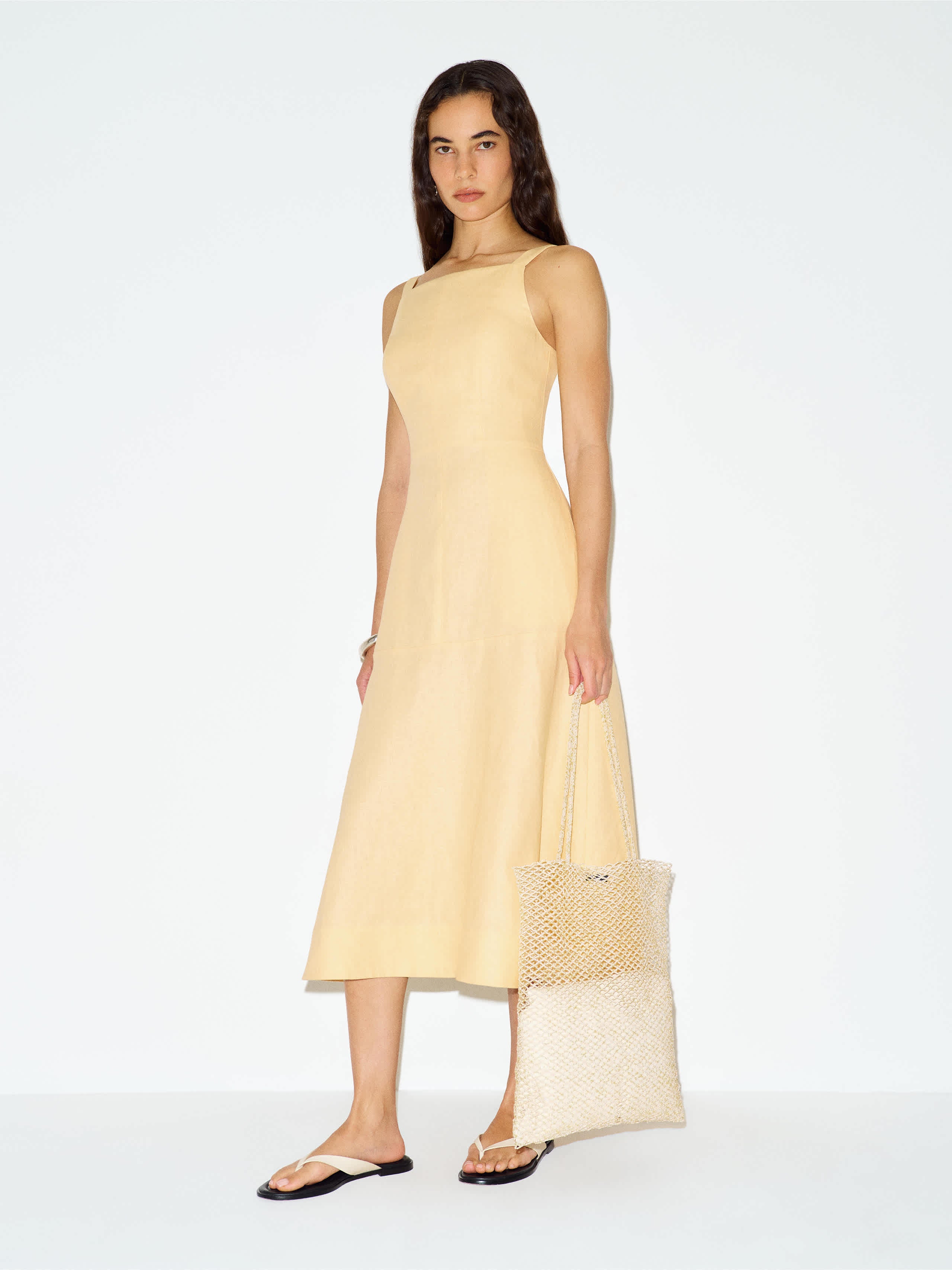 Venice Linen Dress