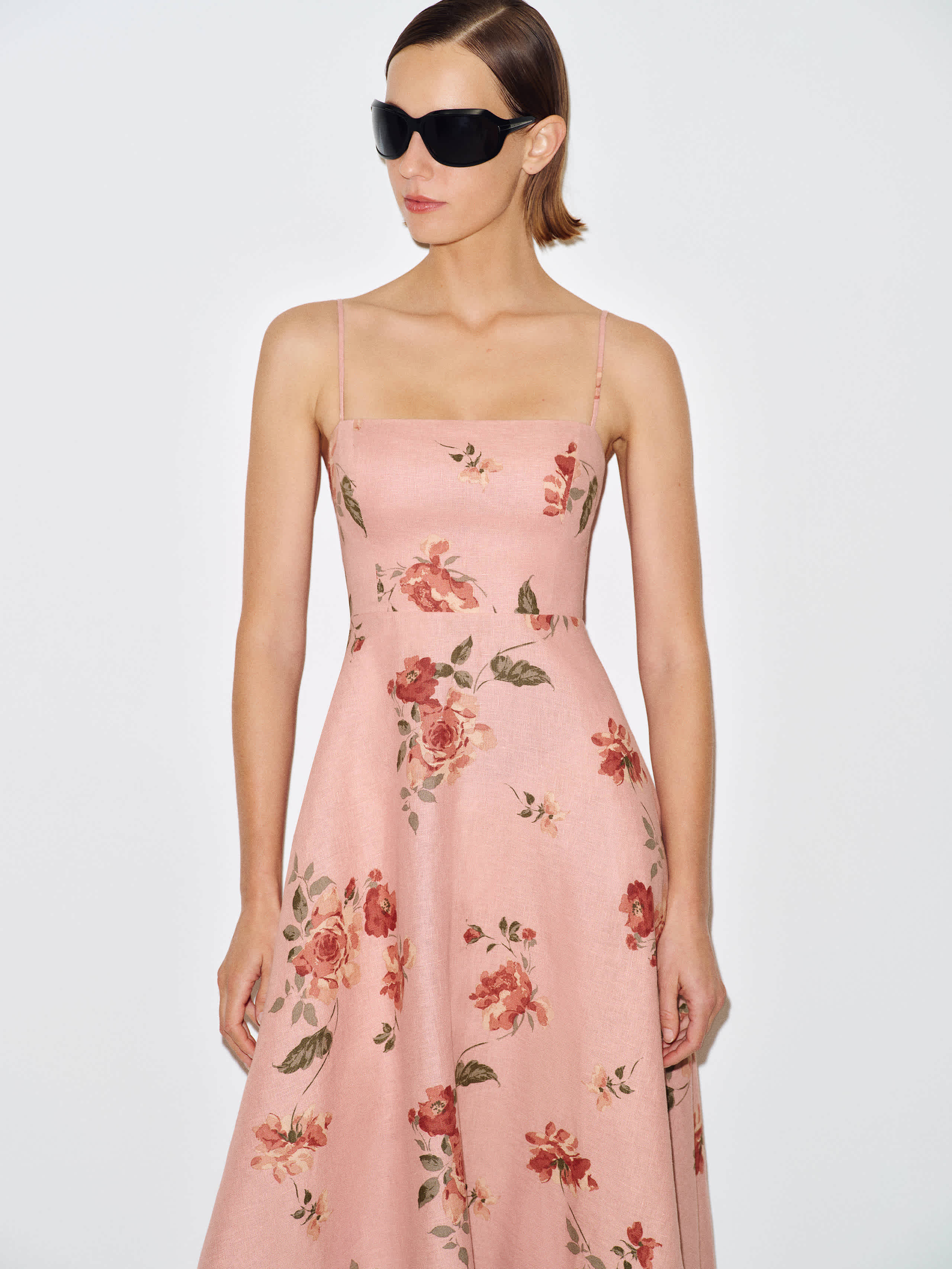 Monette Linen Dress