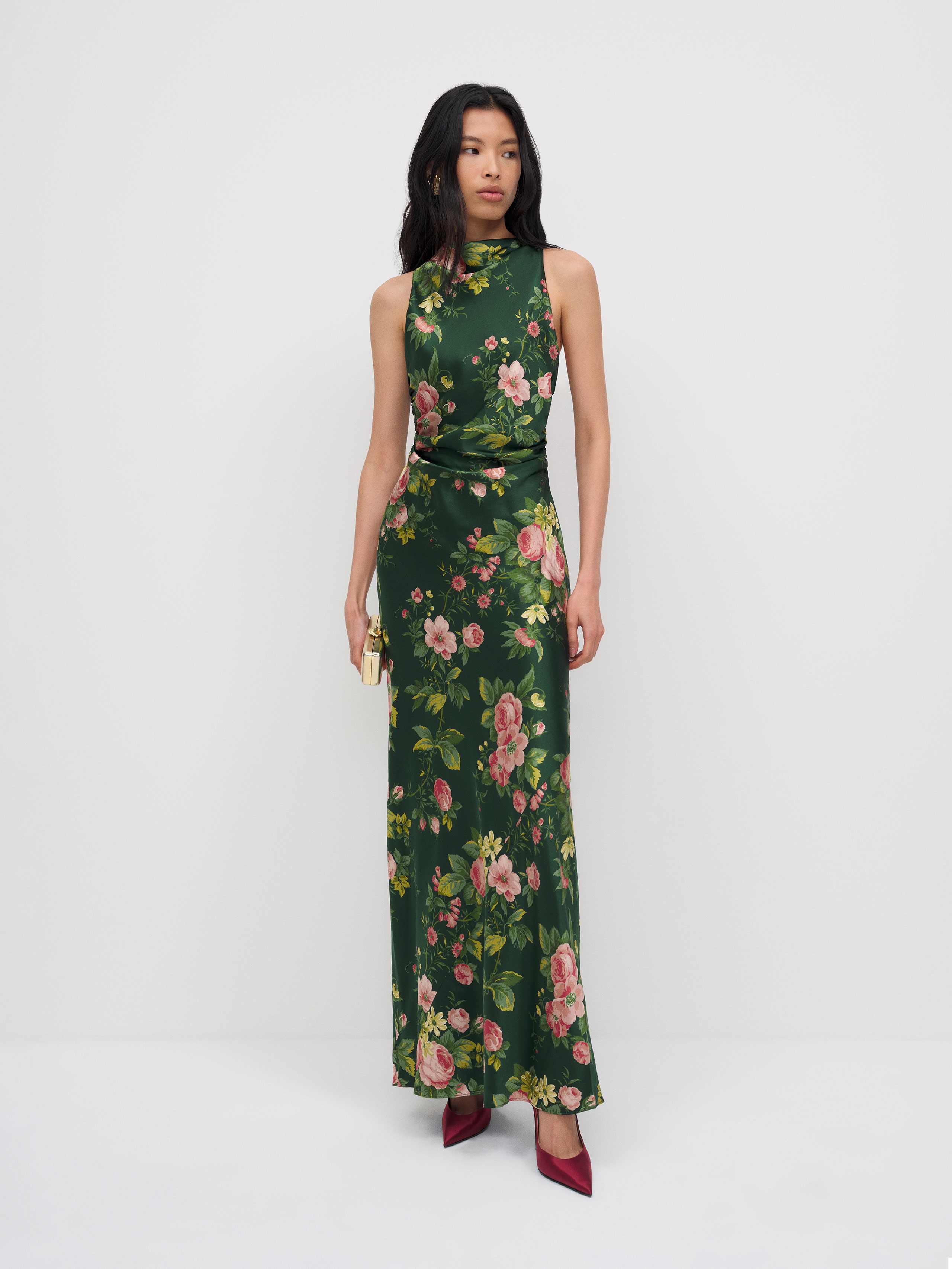 Anaiis Silk Dress