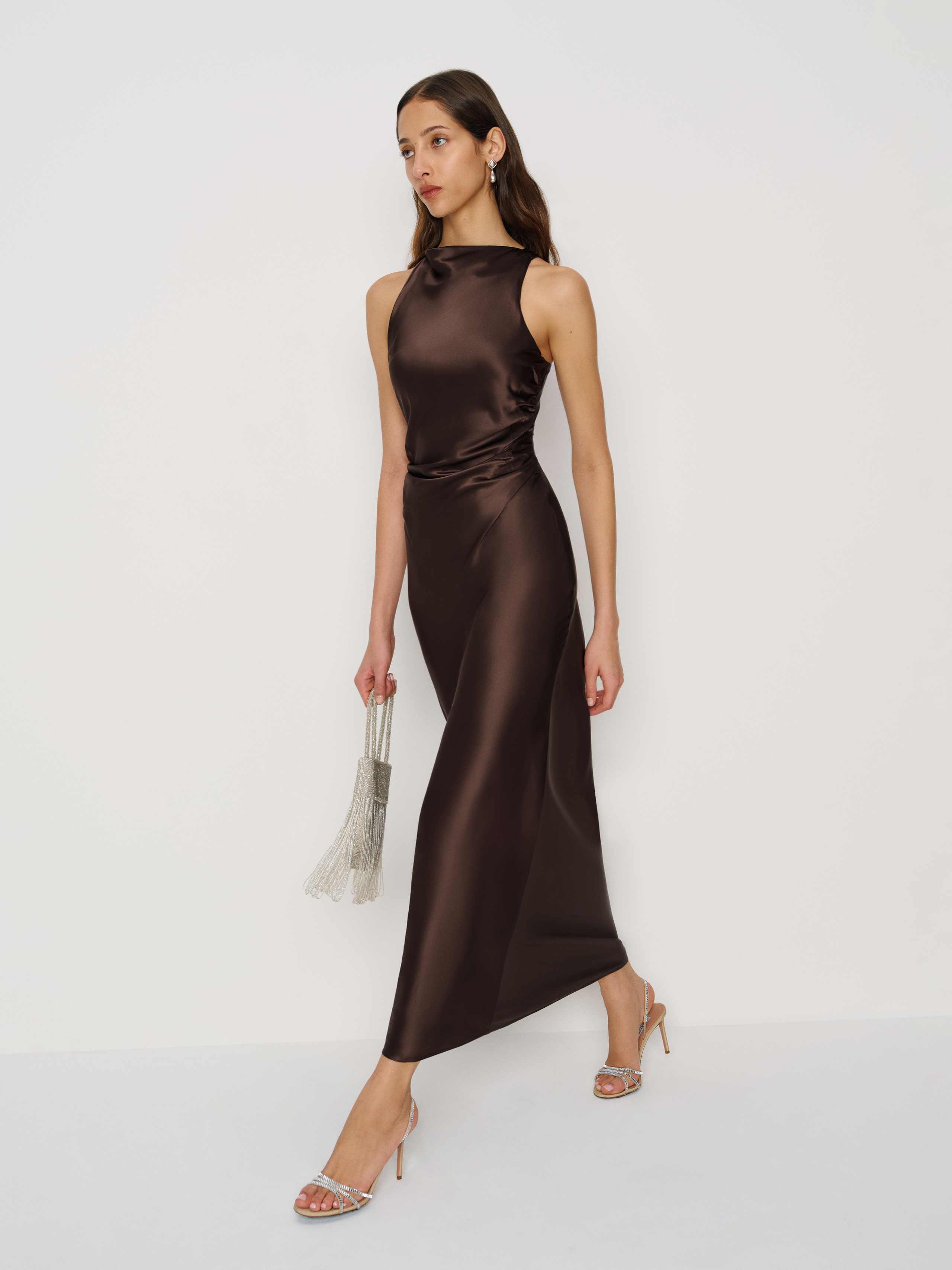 Anaiis Silk Dress