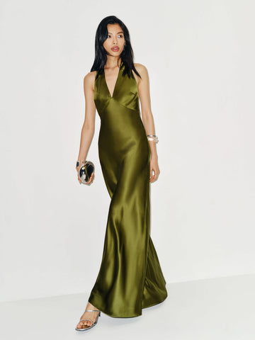 Petites Daniela Silk Dress