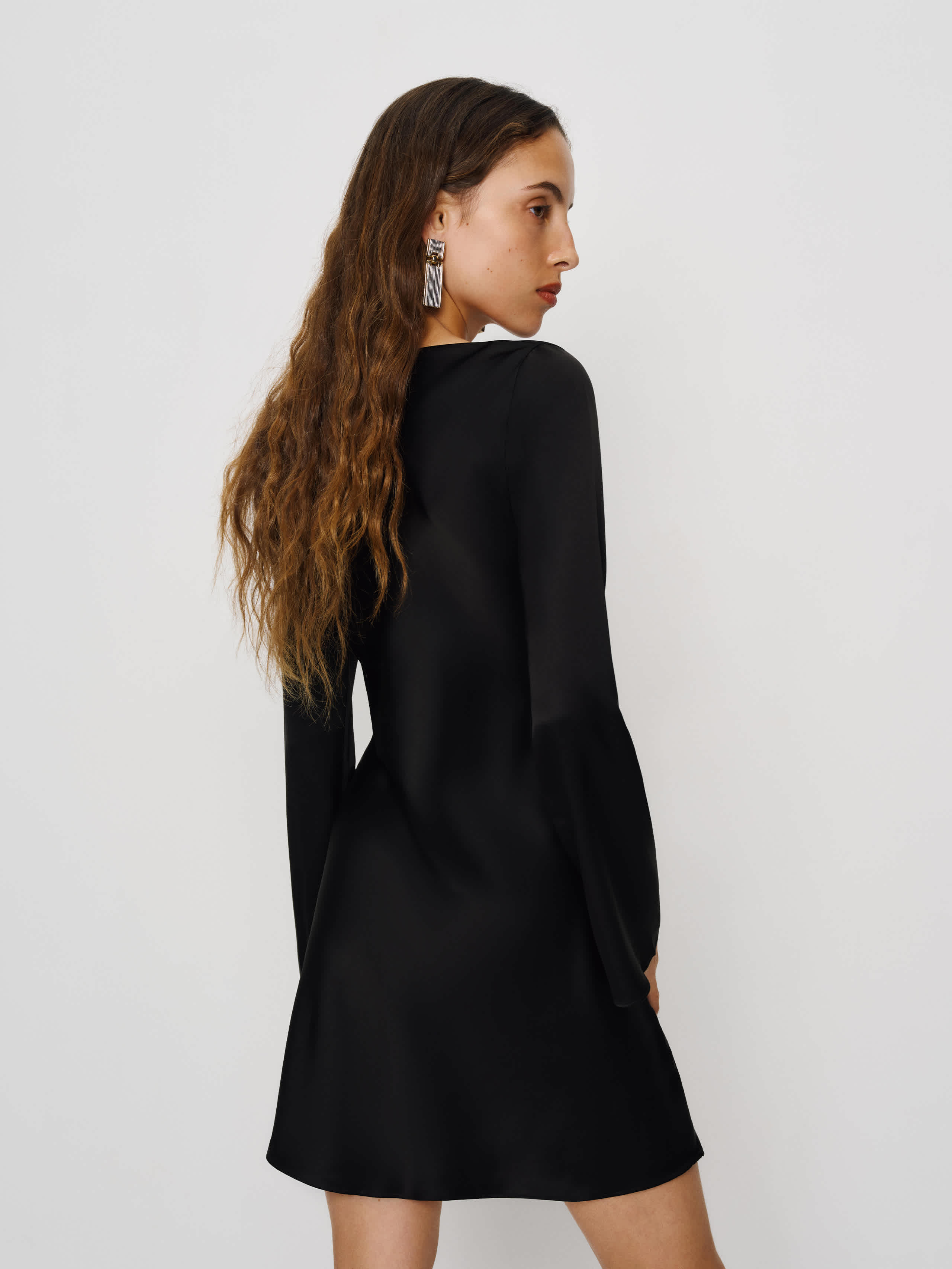 Pike Satin Dress