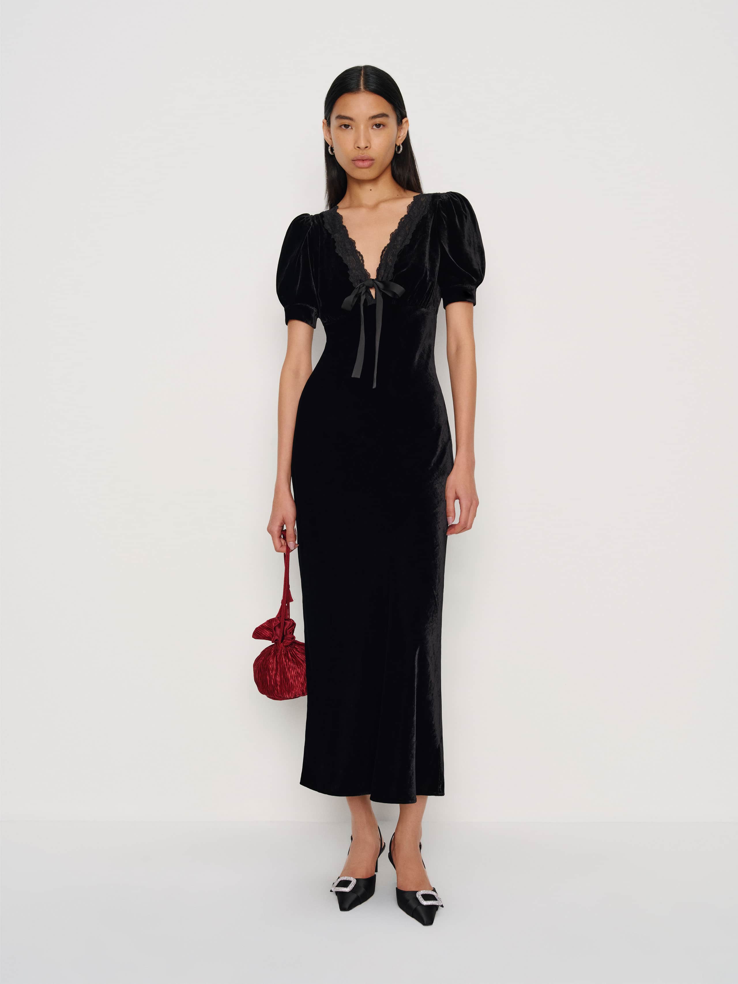 Camille Velvet Dress