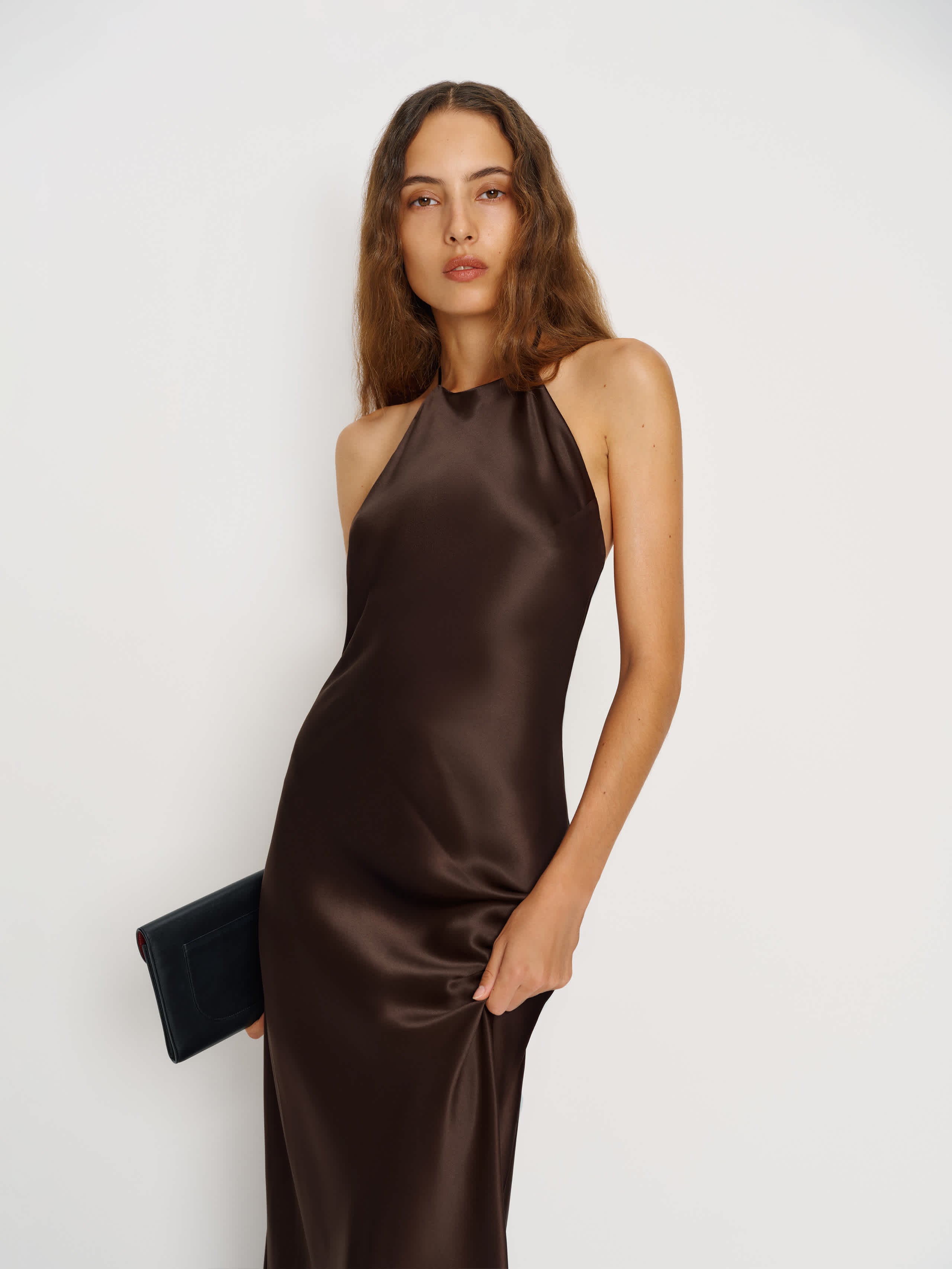 Petites Jeany Silk Dress