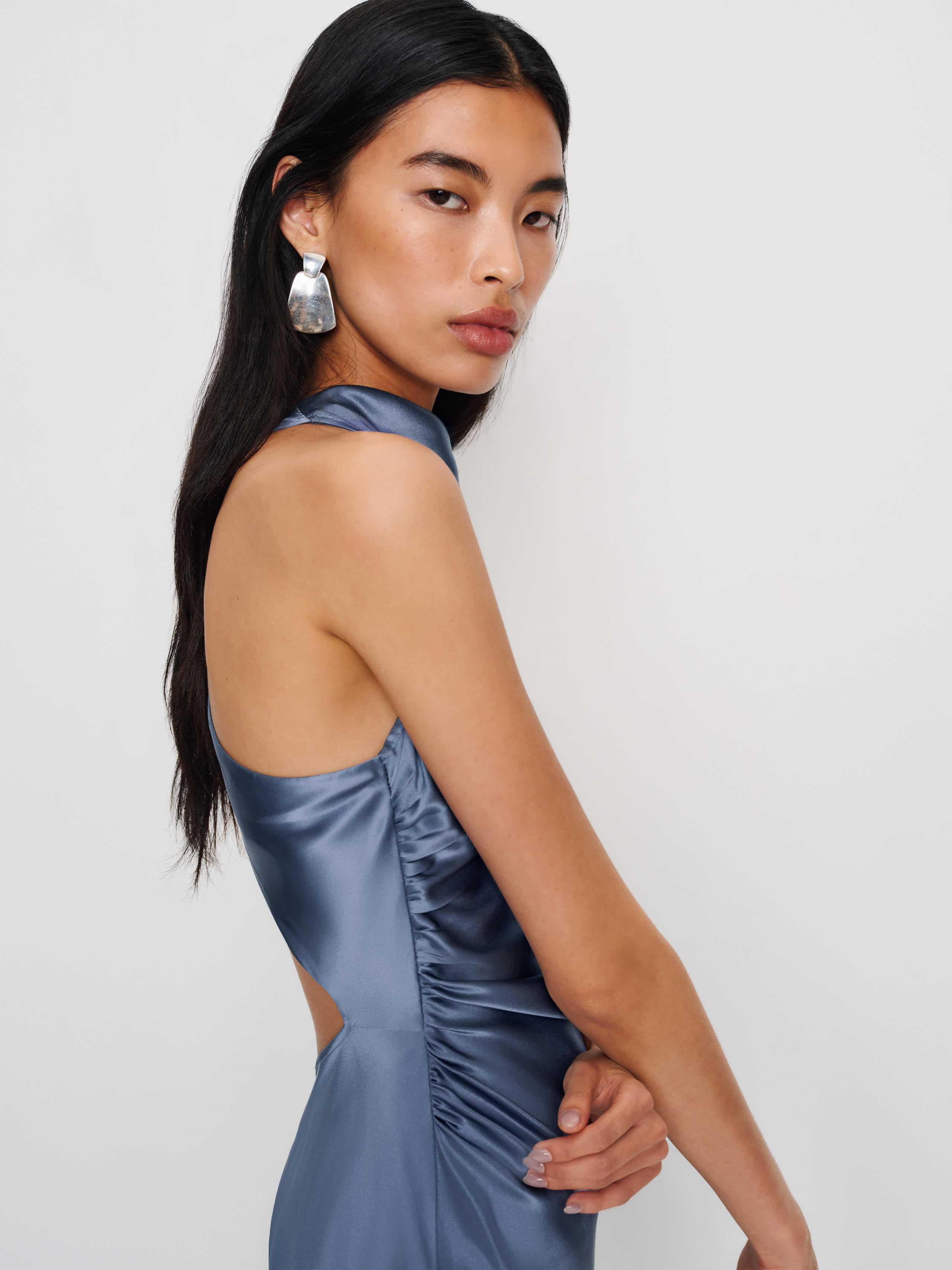Casette Silk Dress