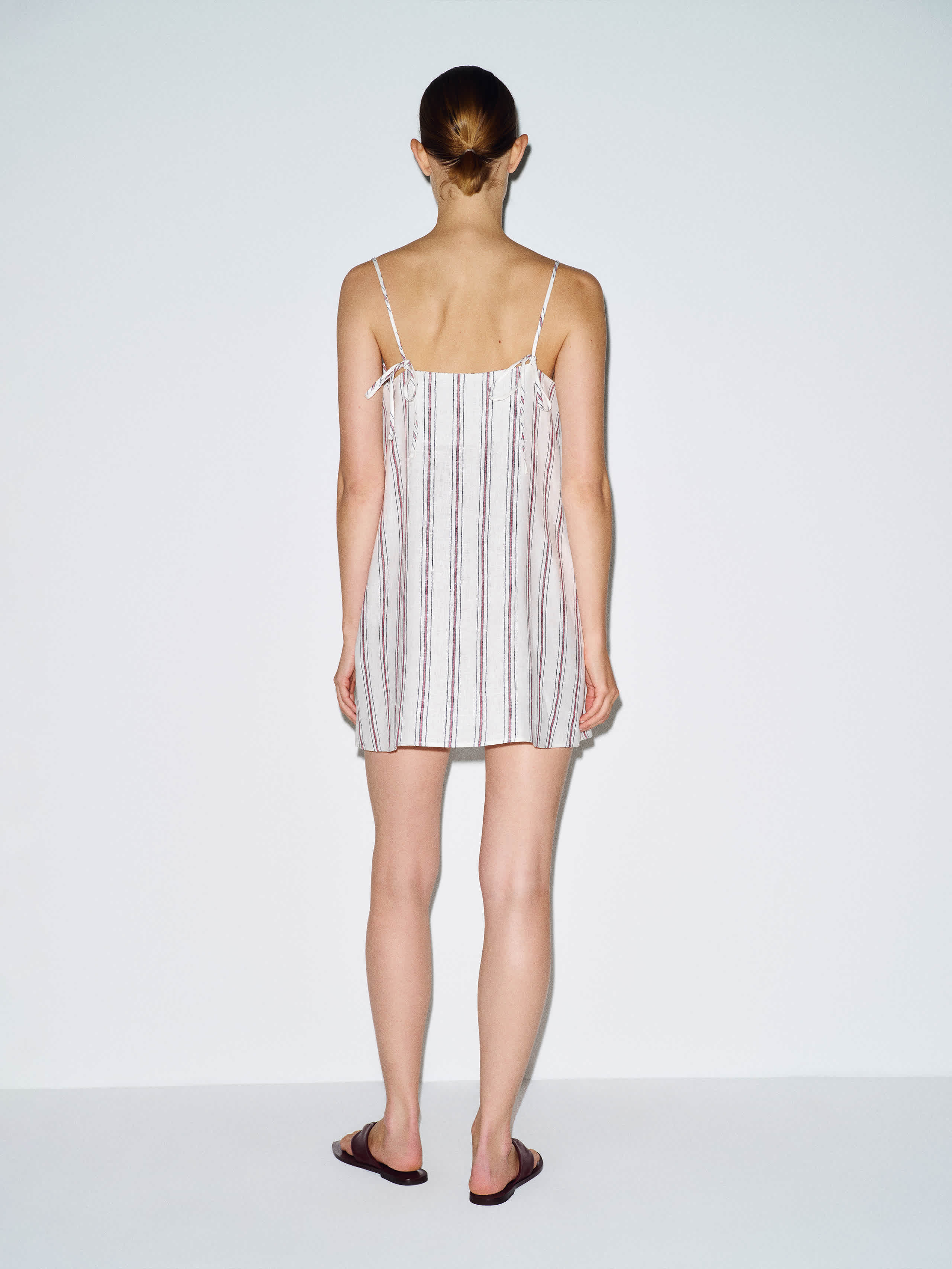 Aubree Linen Dress
