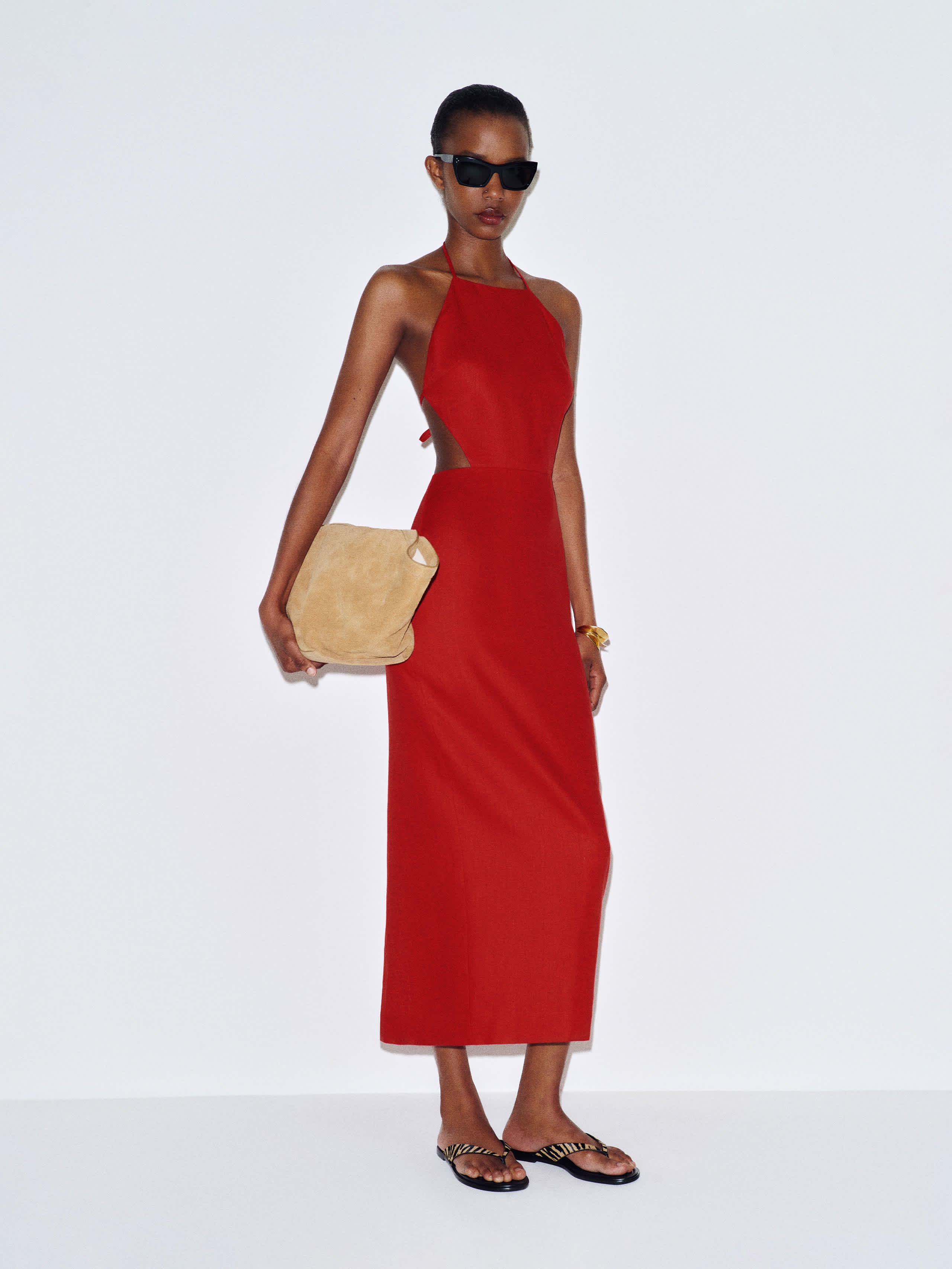 Trista Linen Dress
