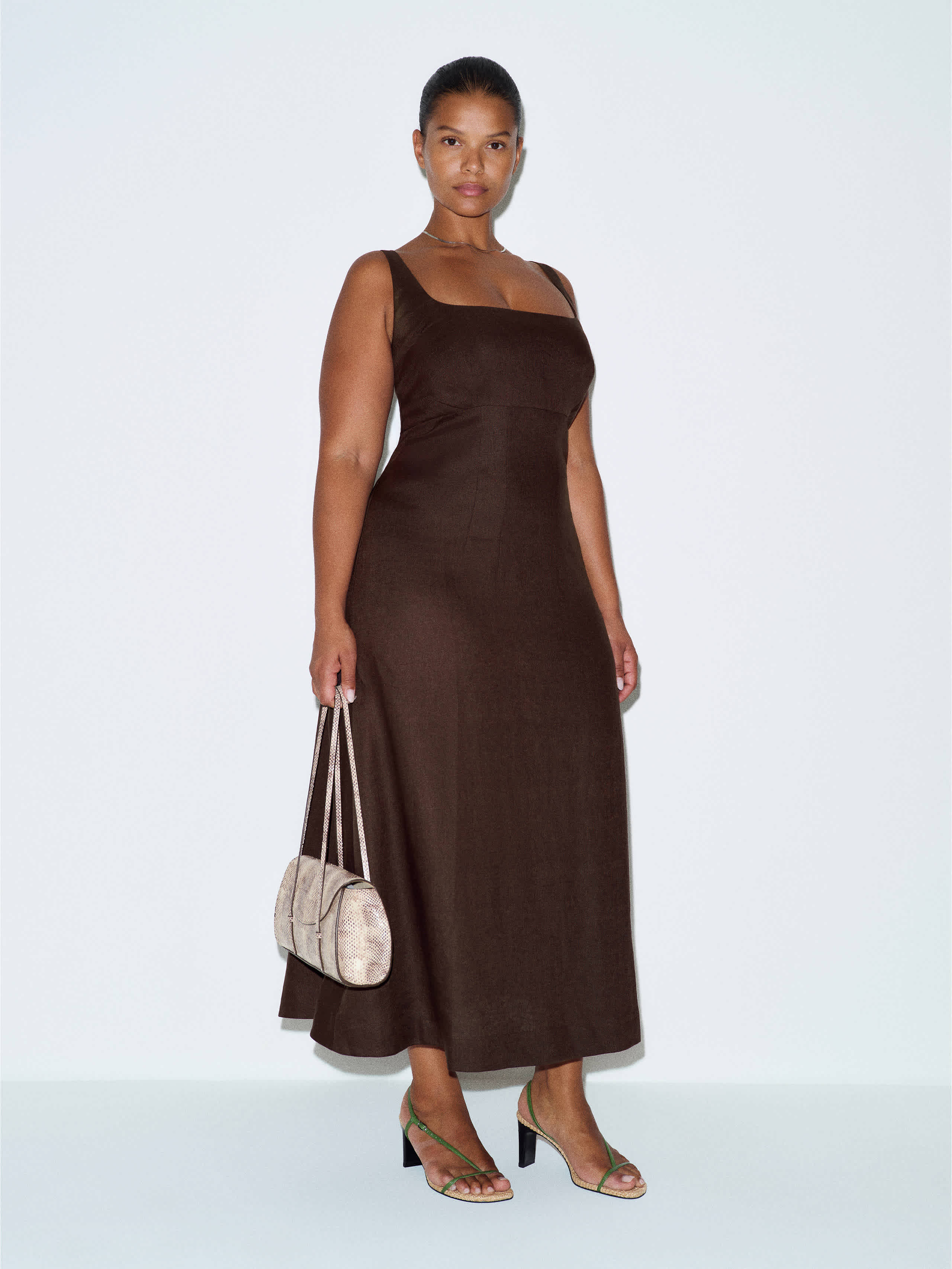 Sabine Linen Dress Es