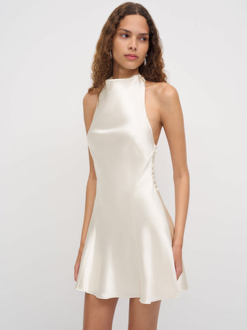 Roy Silk Mini Dress