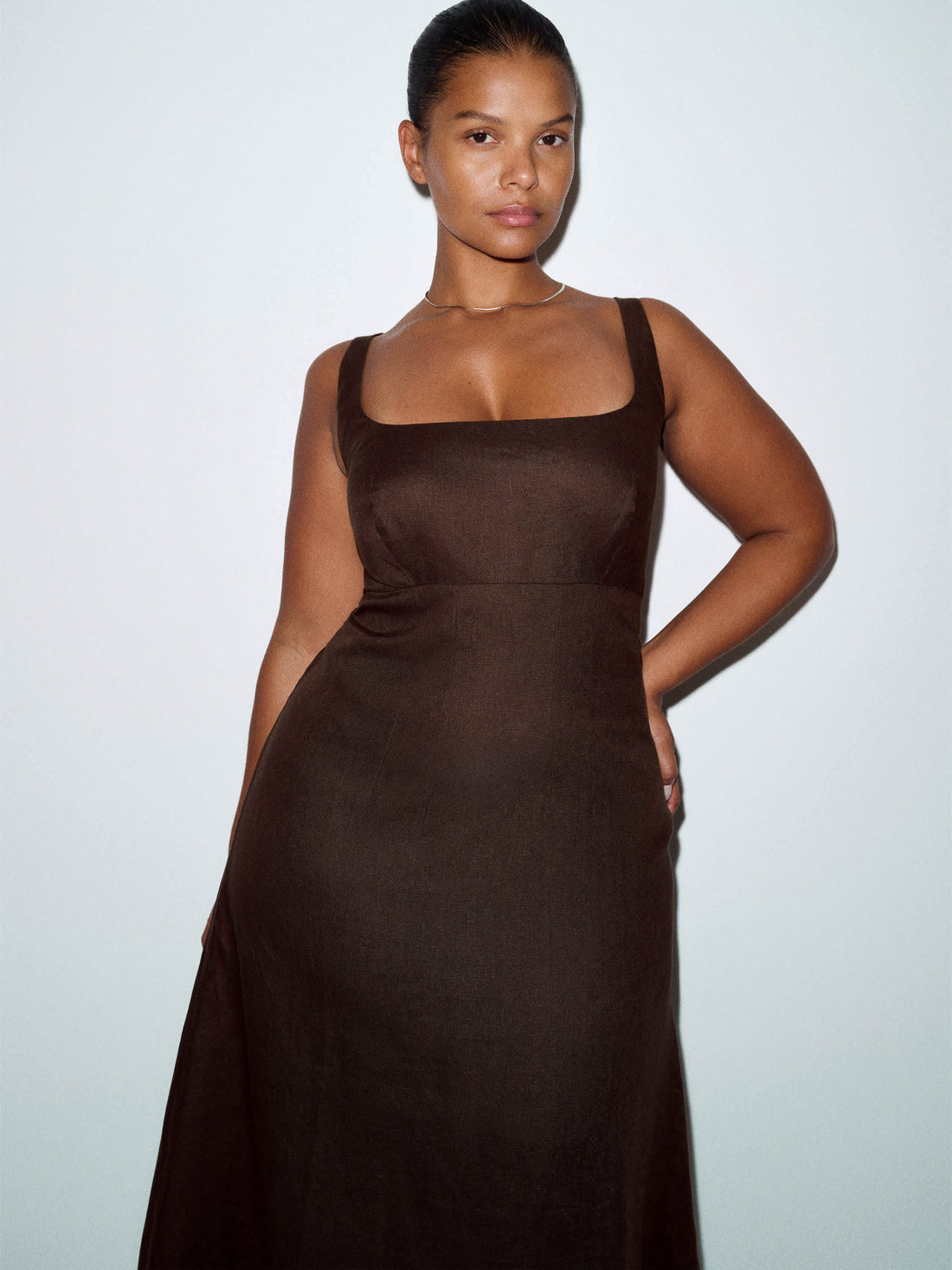 Sabine Linen Dress Es