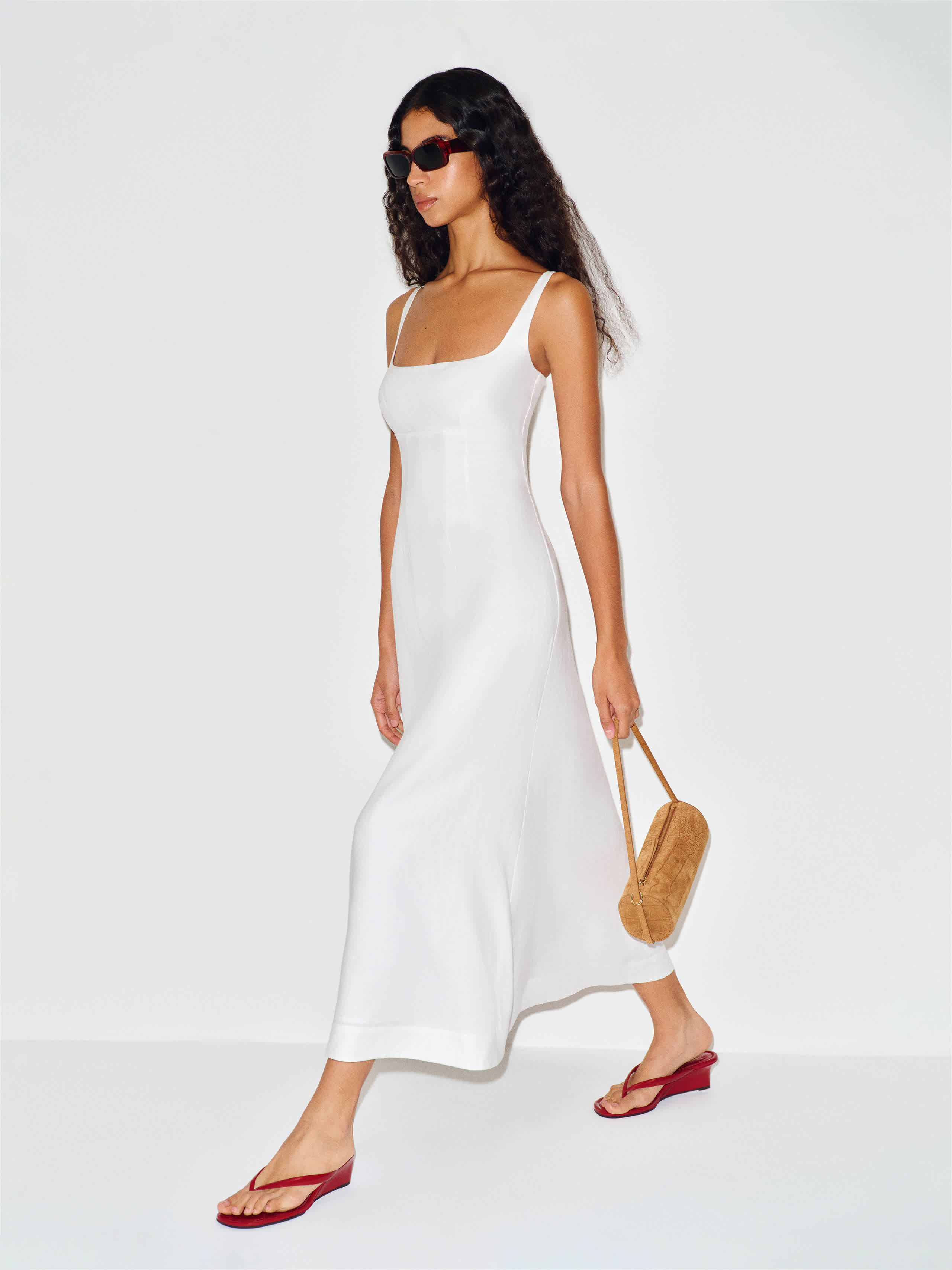 Sabine Linen Dress