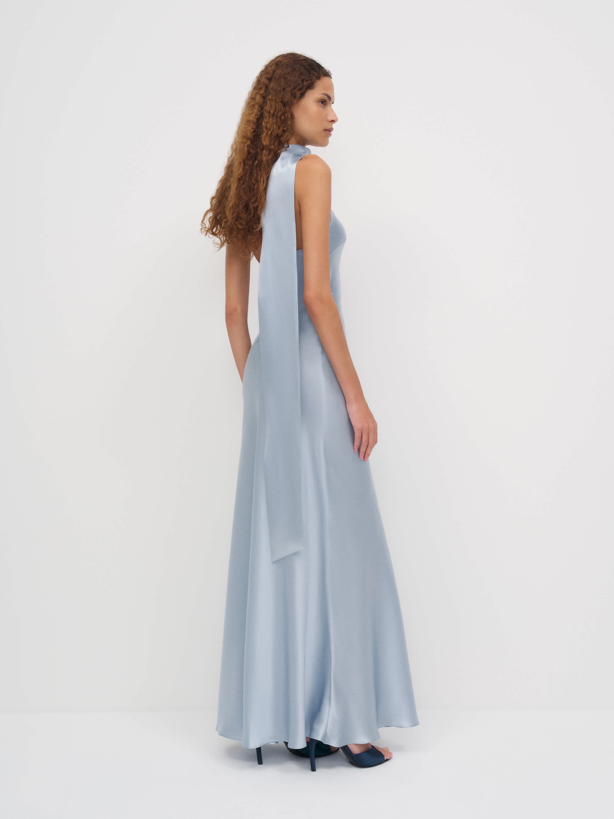 Jazzlyn Silk Dress