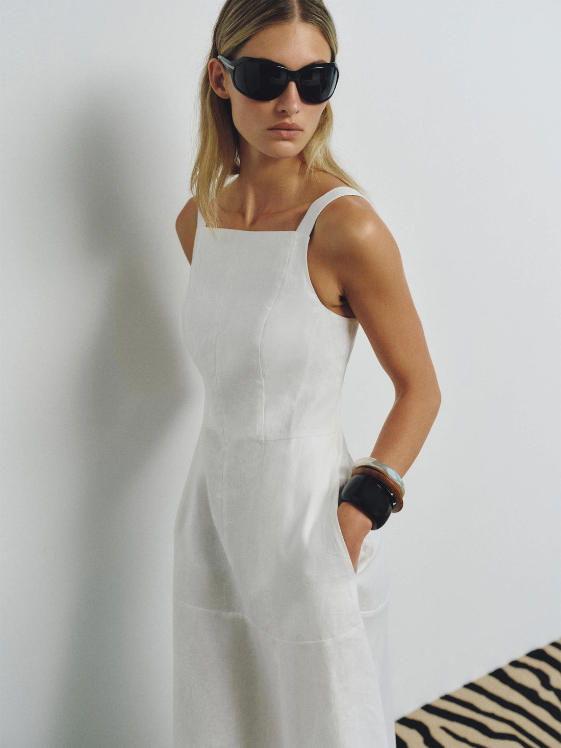 Venice Linen Dress