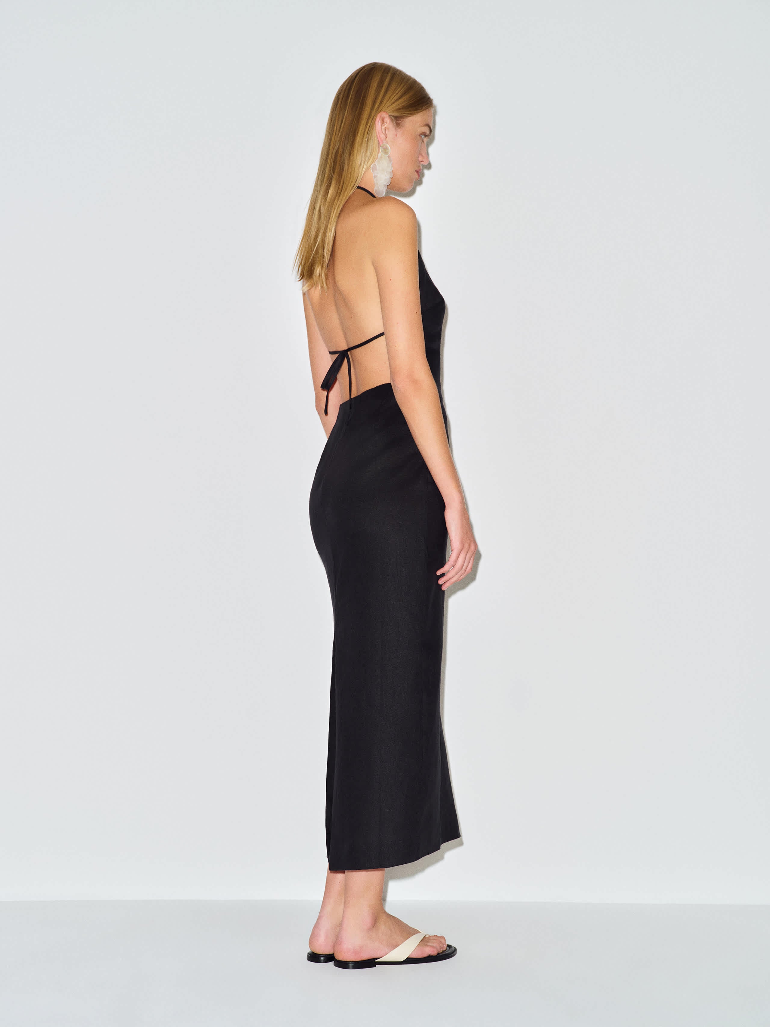 Trista Linen Dress