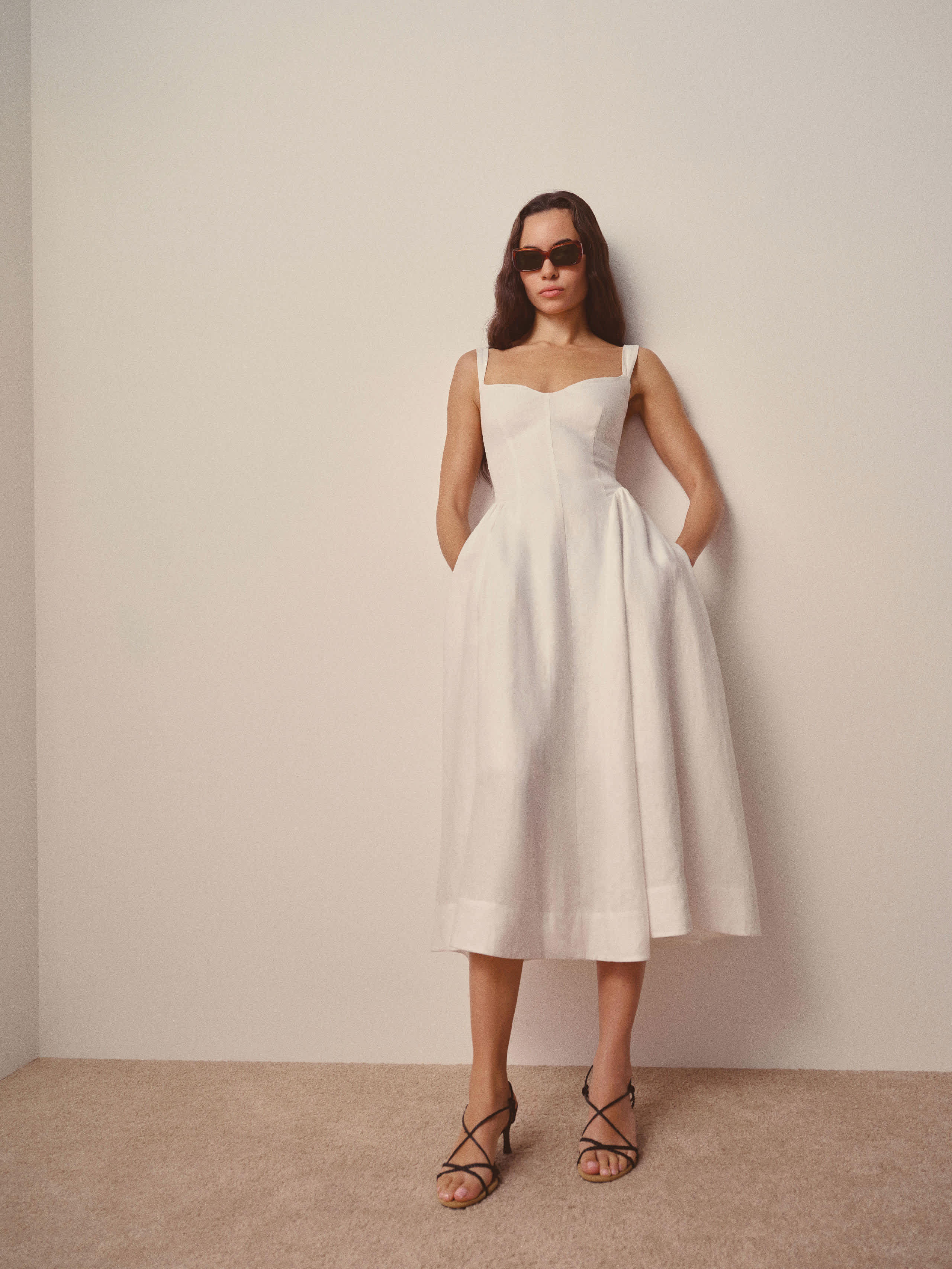 Birdie Linen Dress