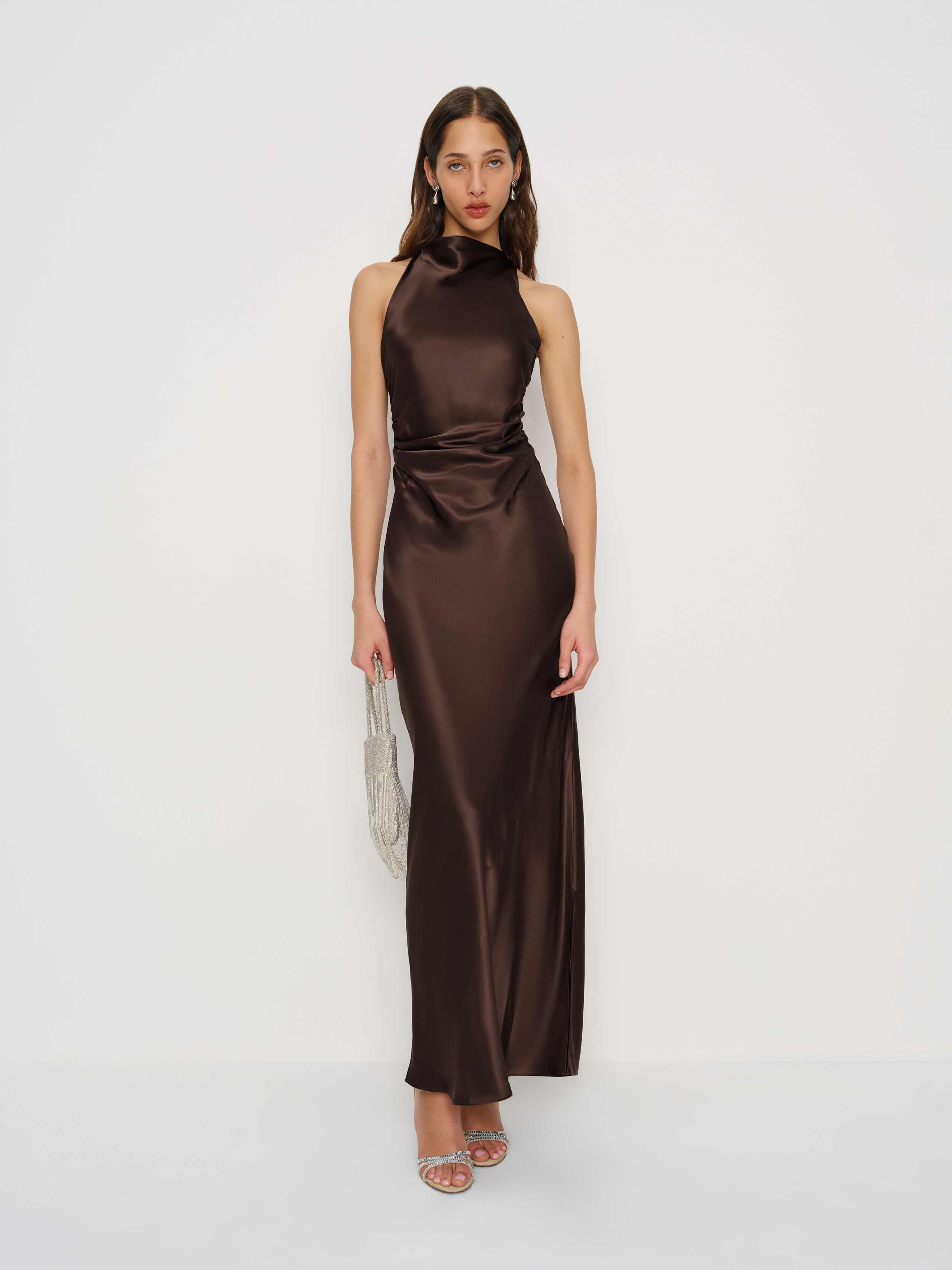 Anaiis Silk Dress