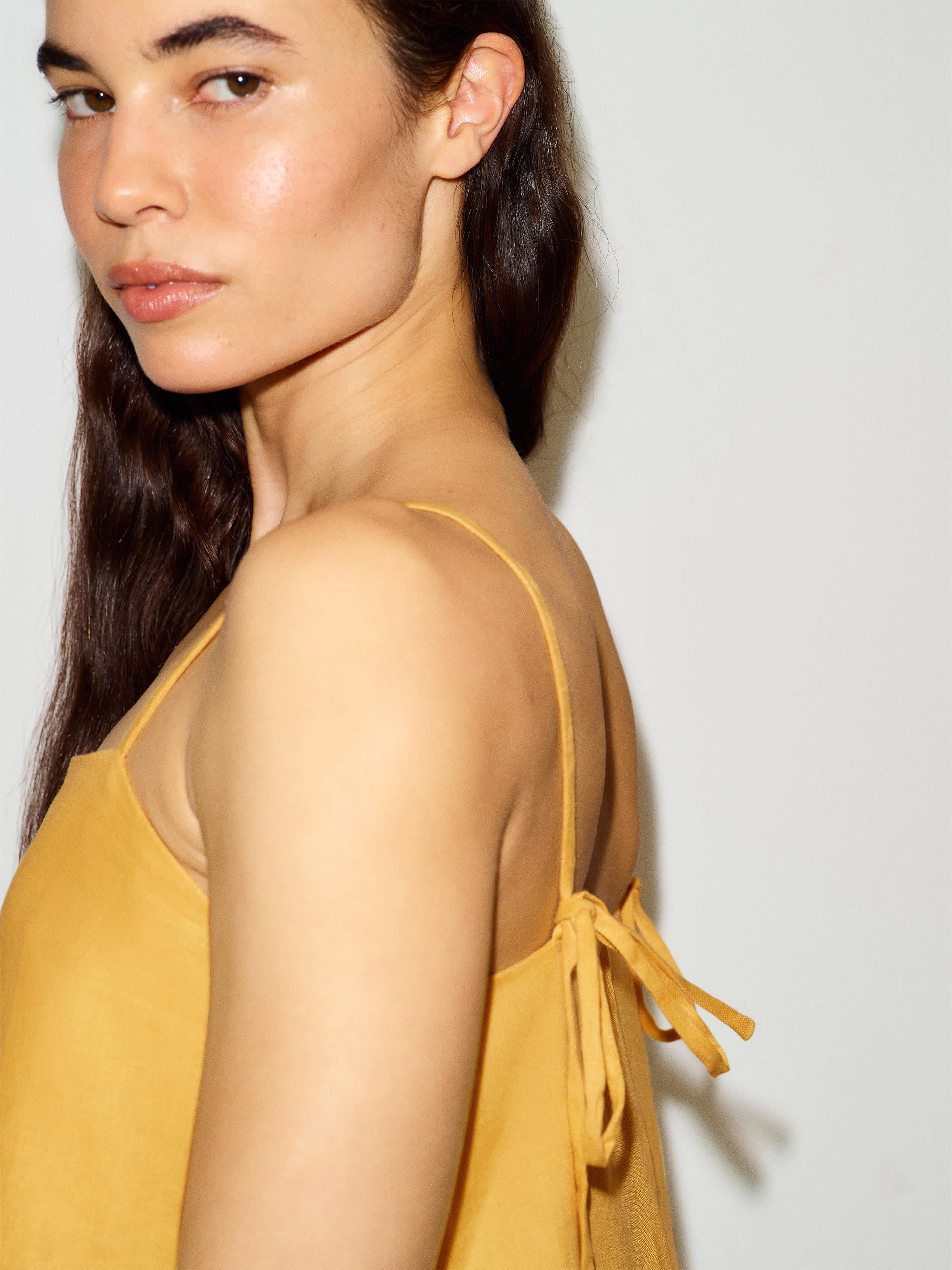 Aubree Linen Dress