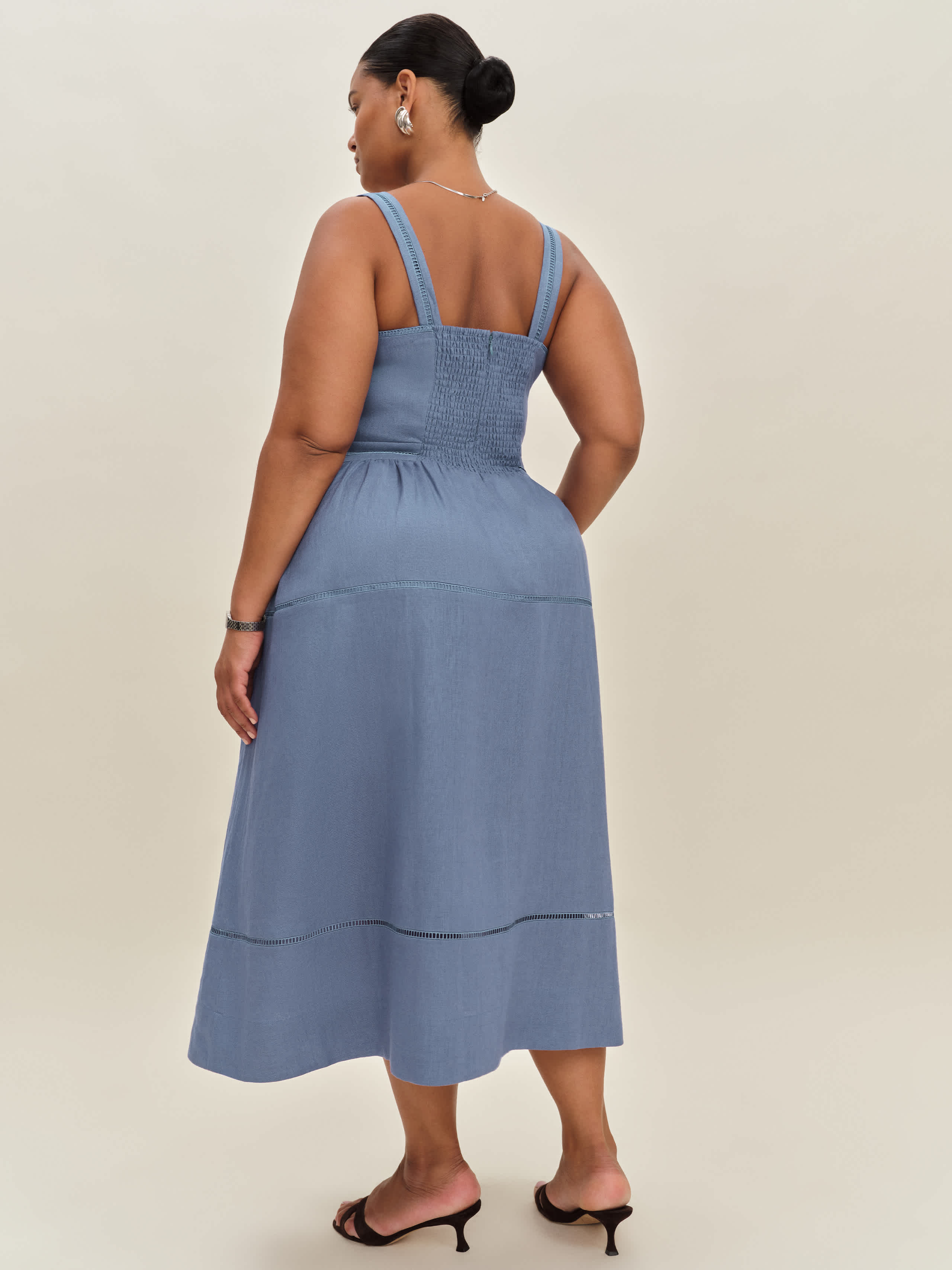 Everett Linen Dress Es