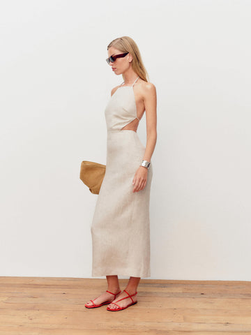 Trista Linen Dress