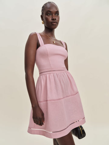 Everett Mini Linen Dress