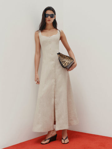 Fraise Linen Dress