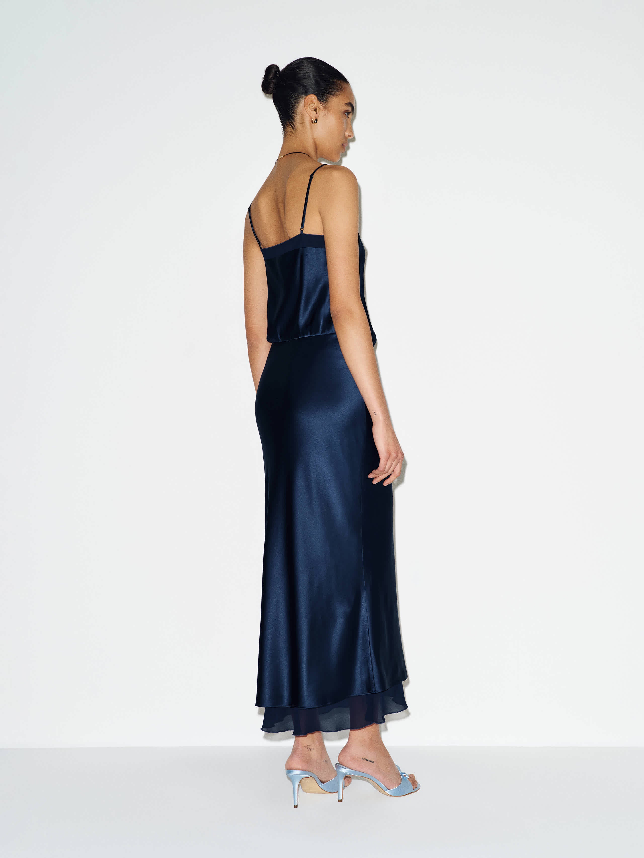 Kelsa Silk Dress