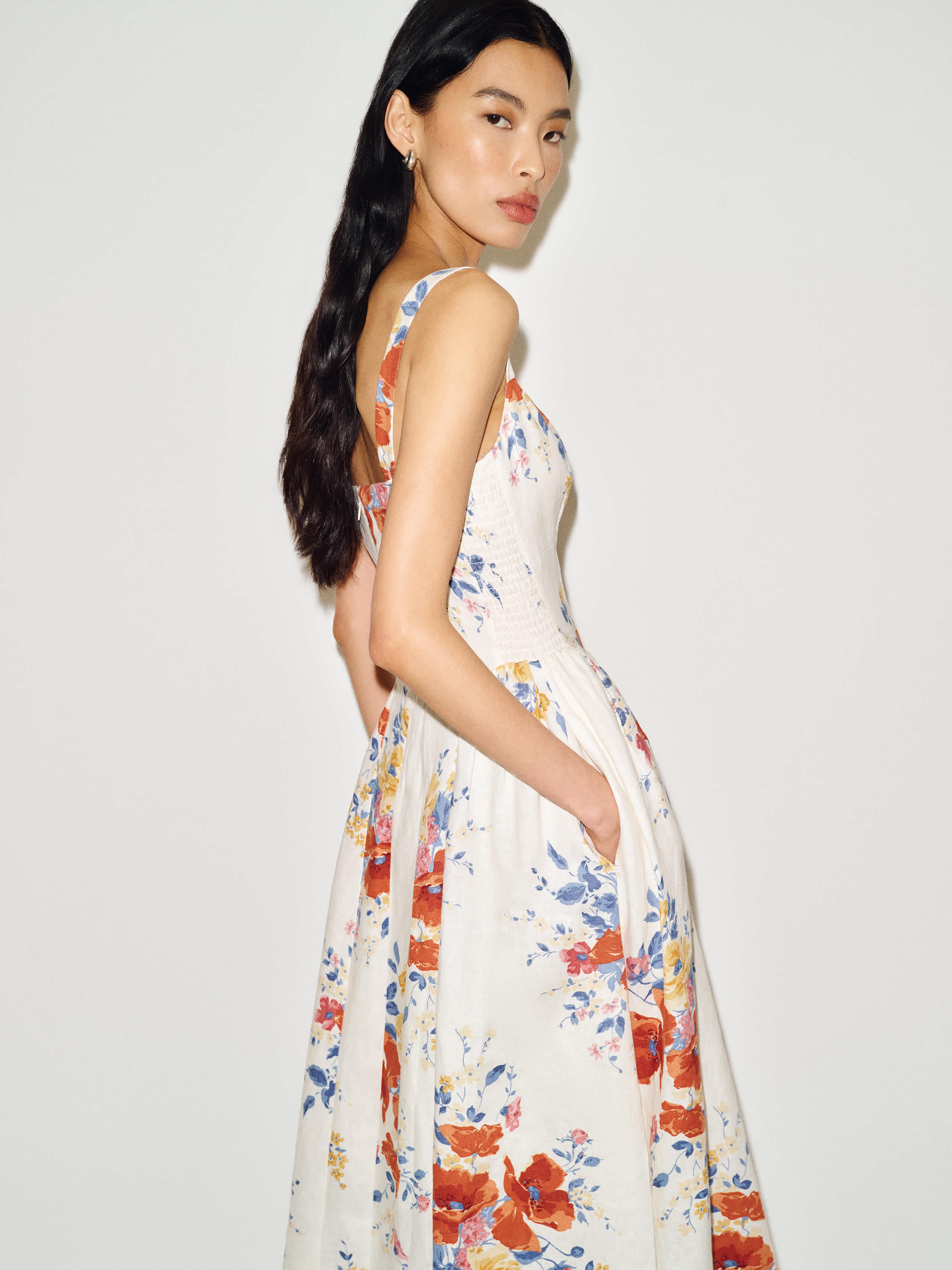 Birdie Linen Dress