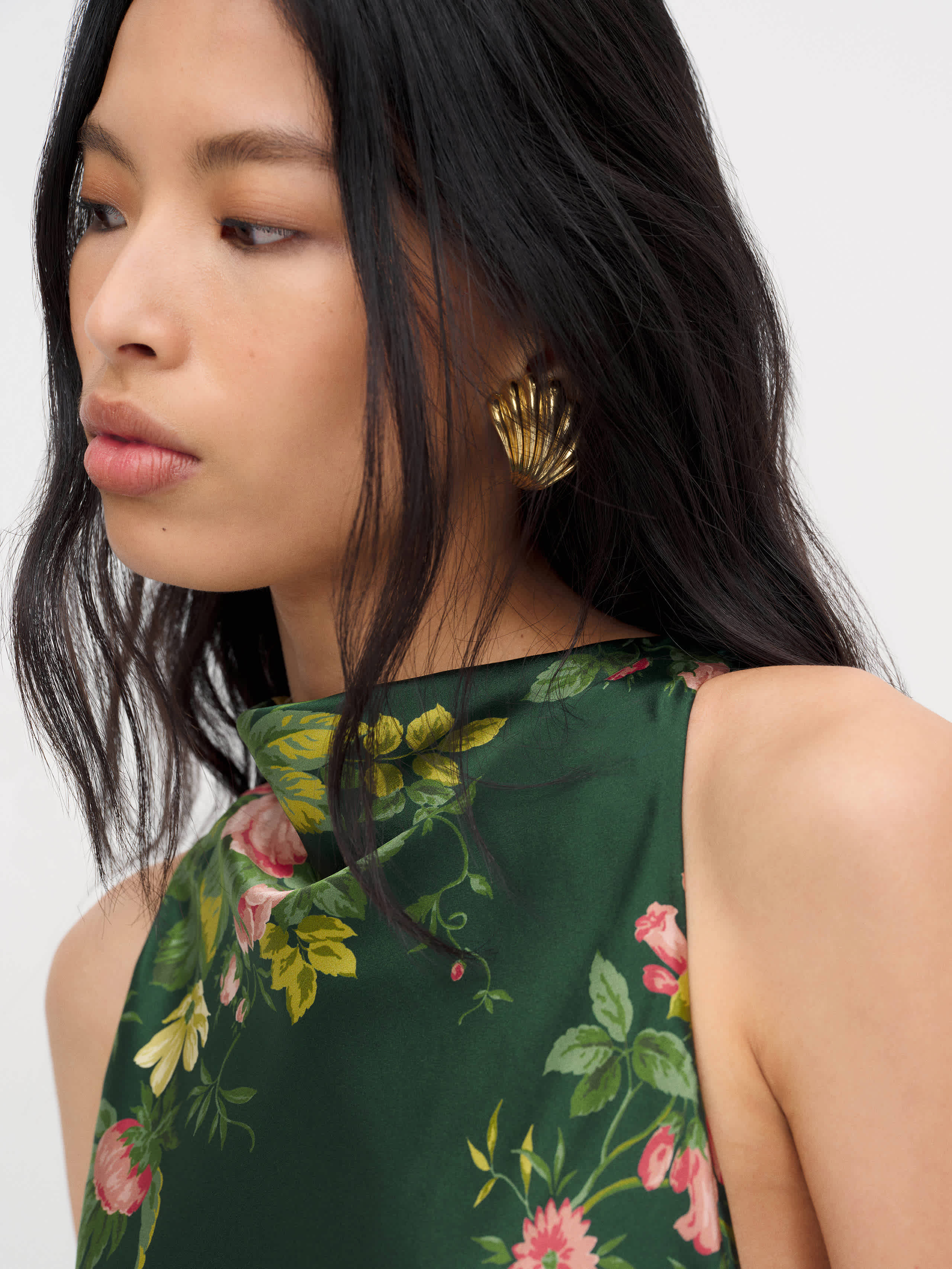 Anaiis Silk Dress