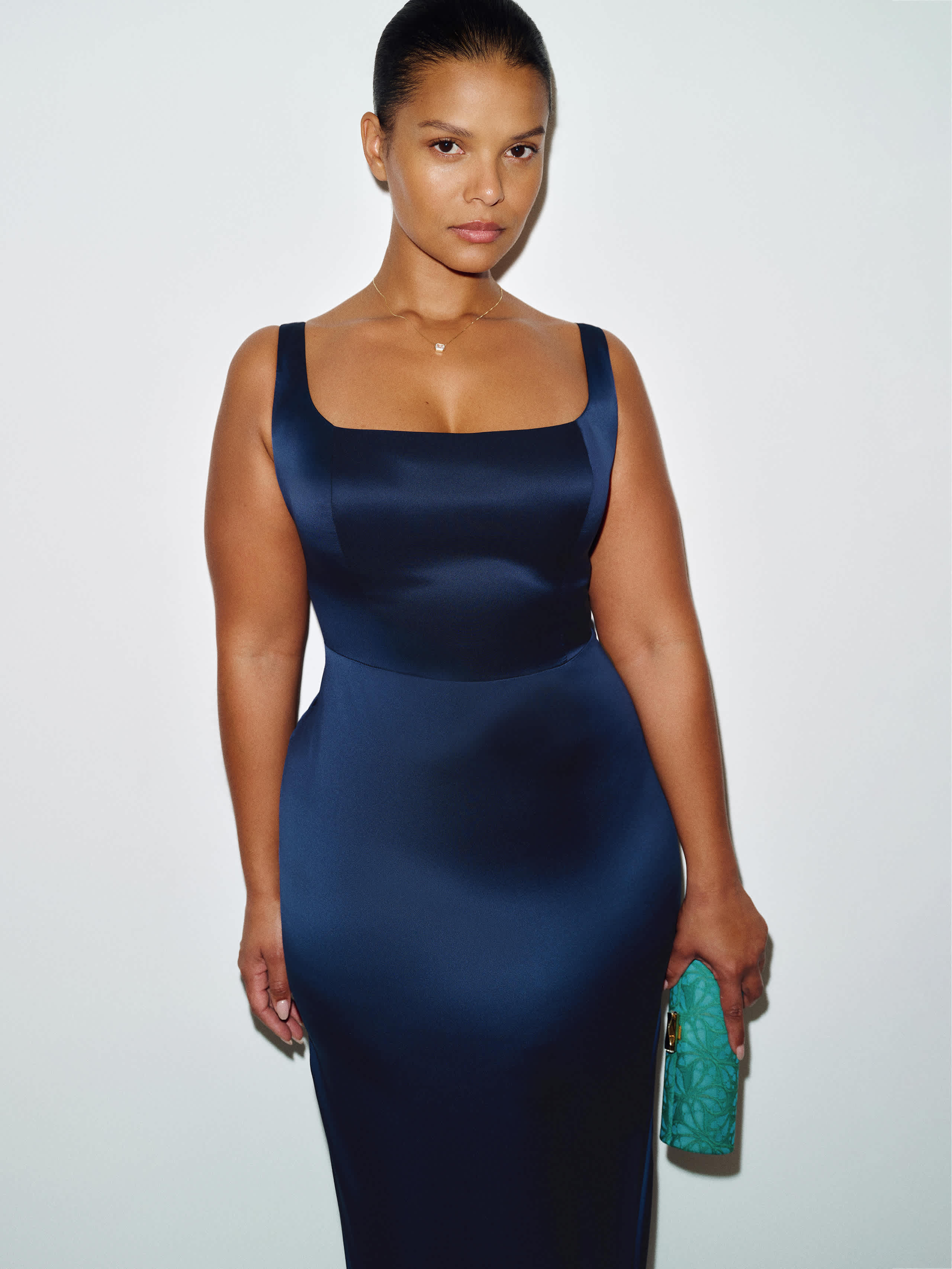 Ambre Silk Dress Es
