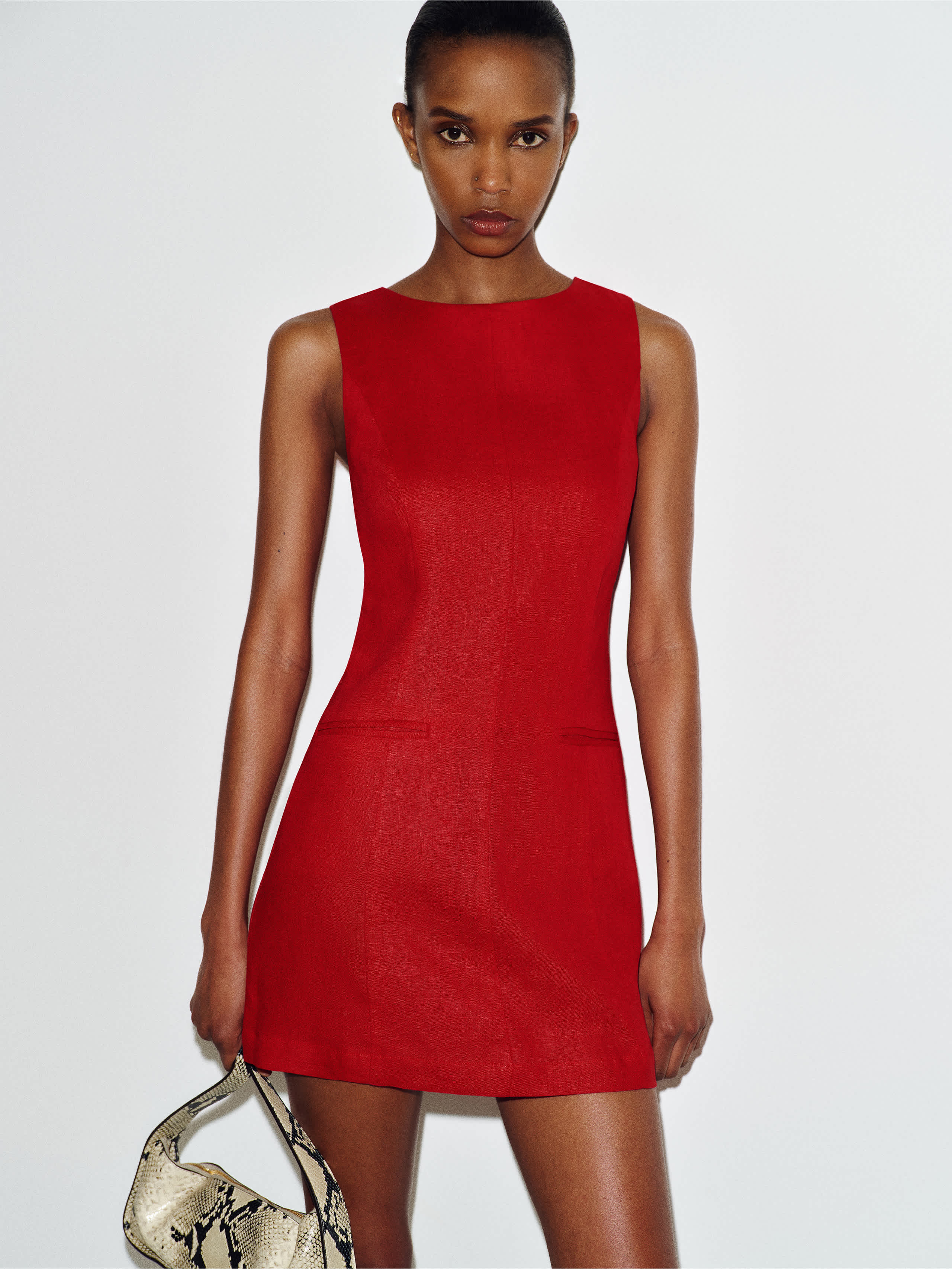 Citron Linen Dress