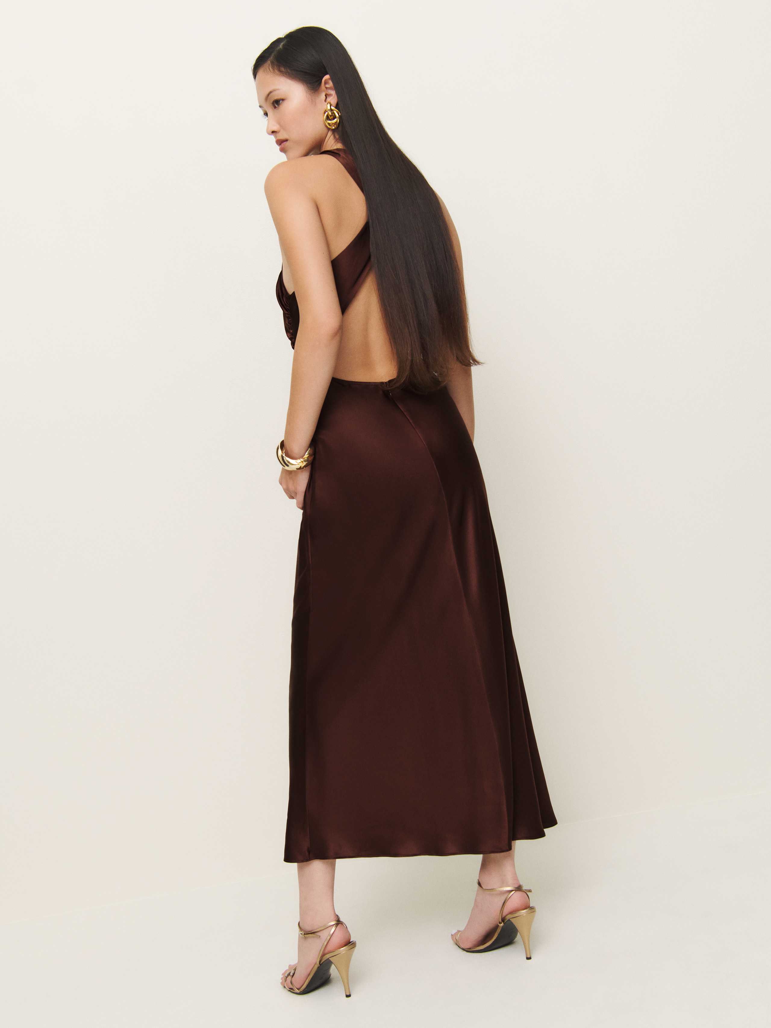 Casette Silk Dress