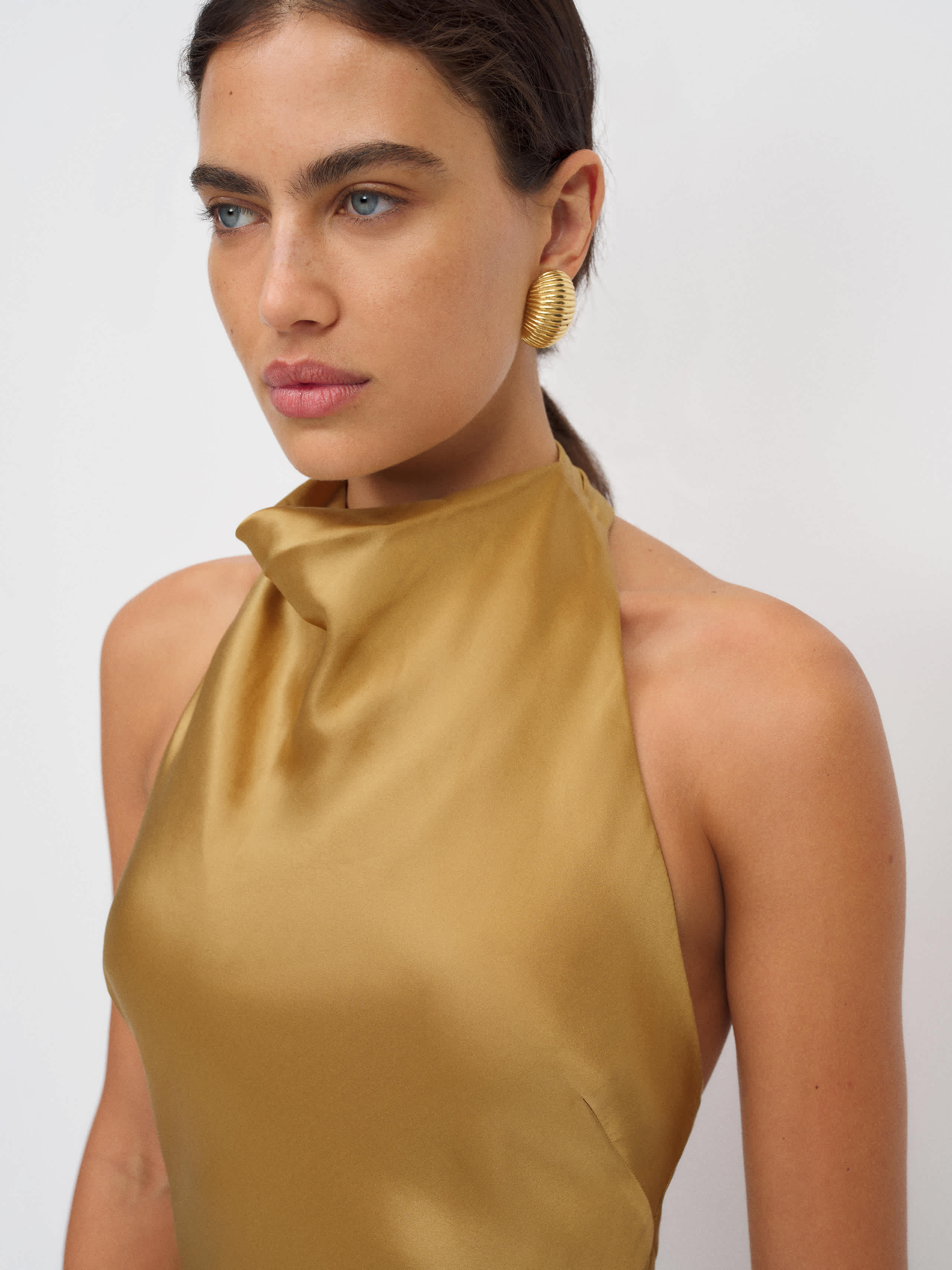 Roy Silk Mini Dress