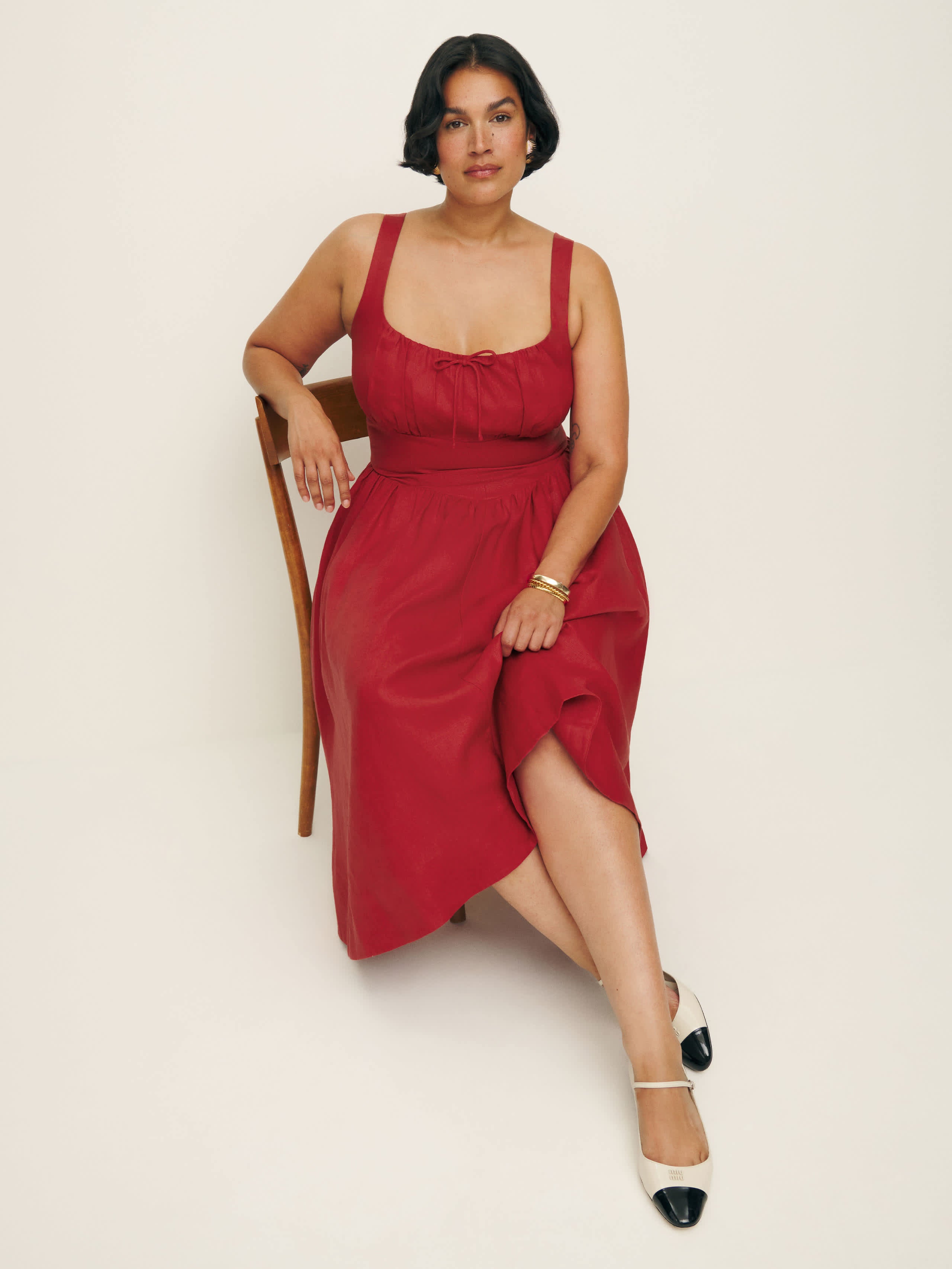 Balia Linen Dress Es
