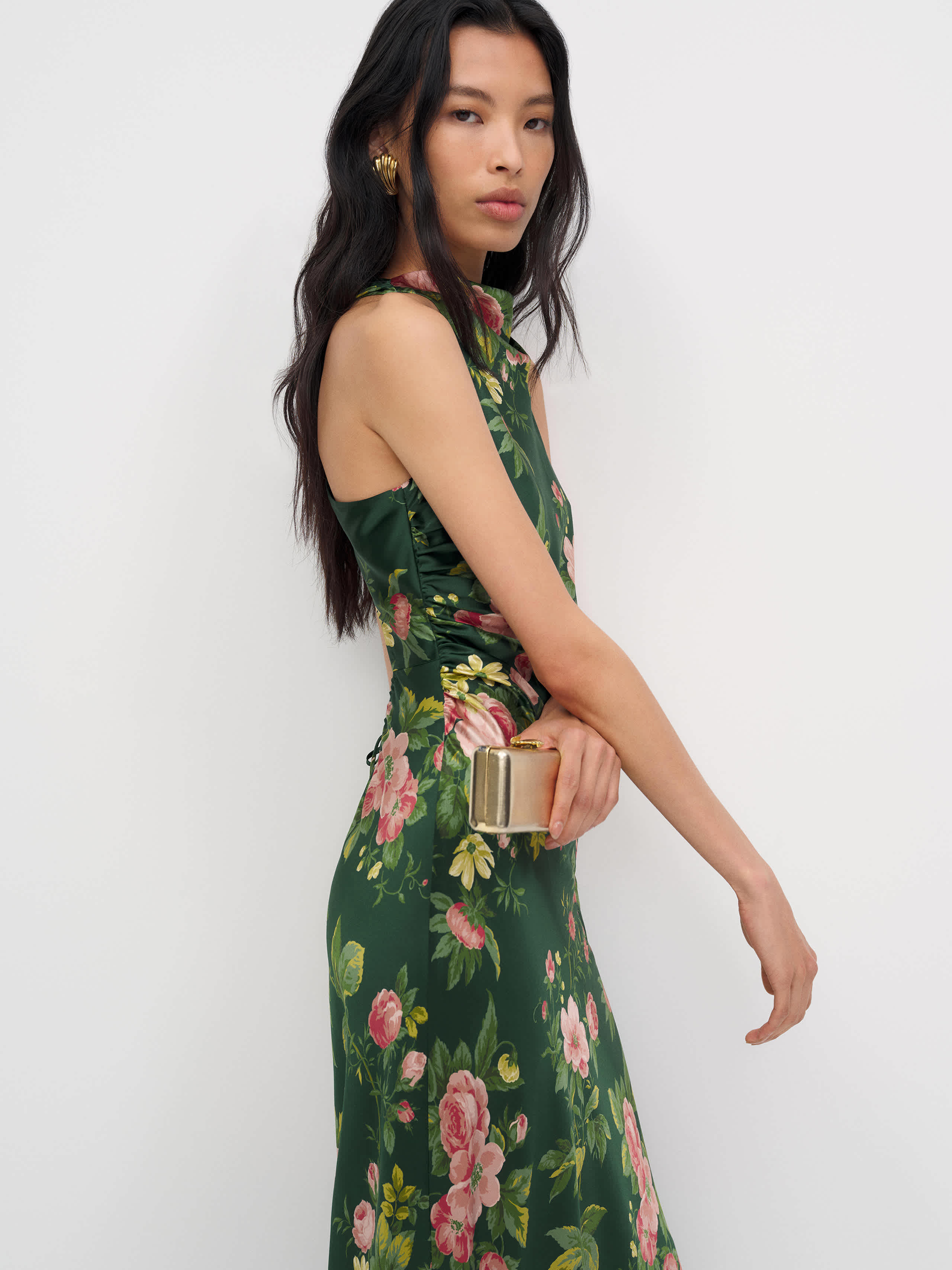 Anaiis Silk Dress