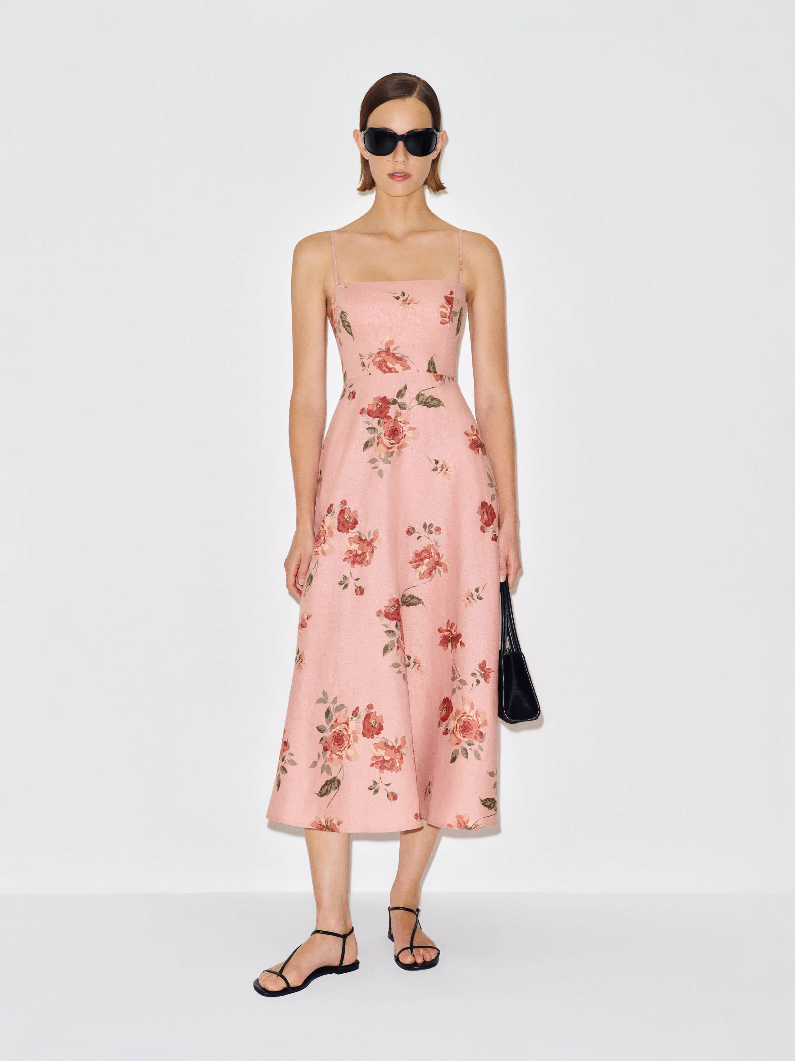 Monette Linen Dress