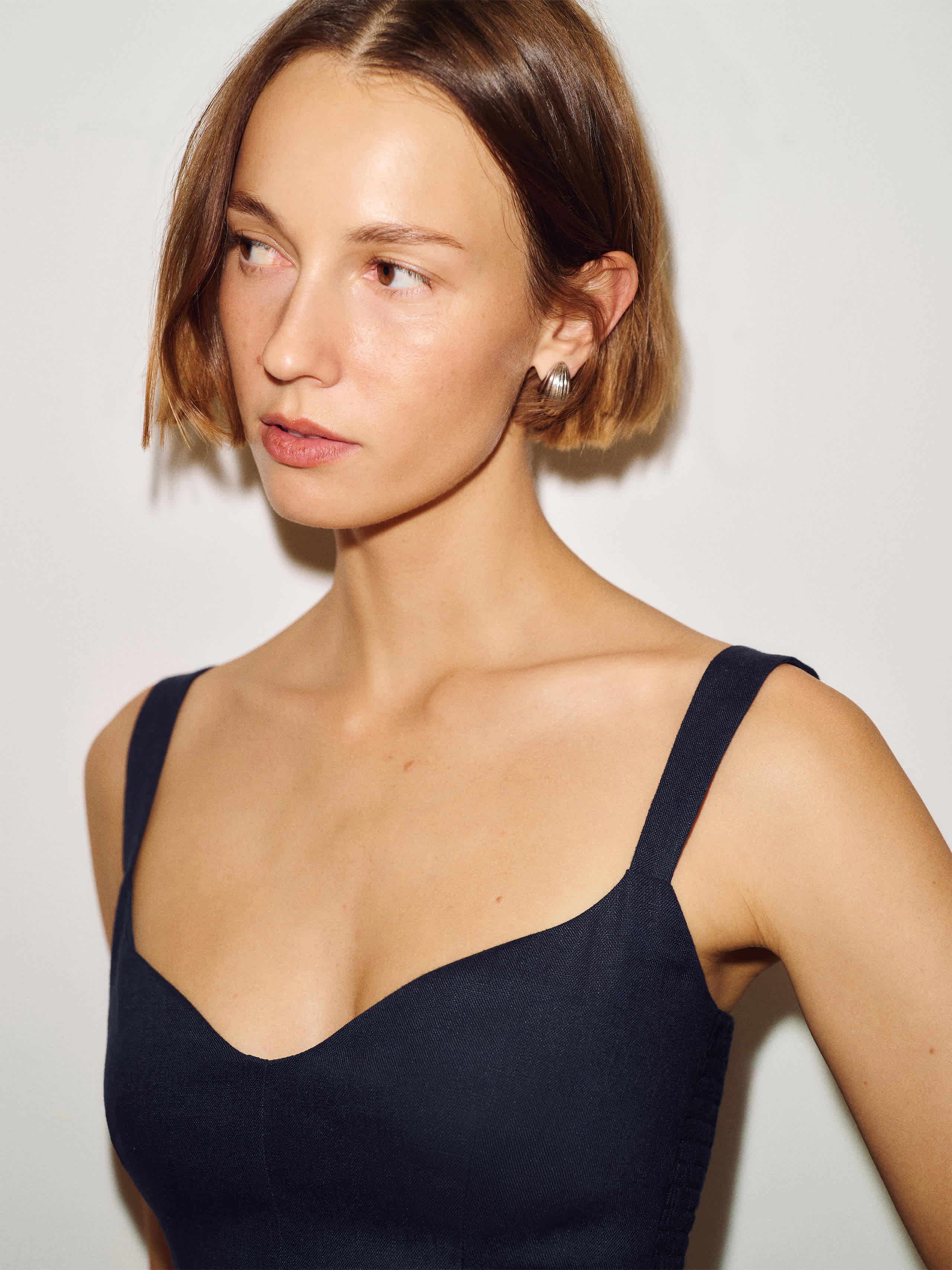 Birdie Linen Mini Dress