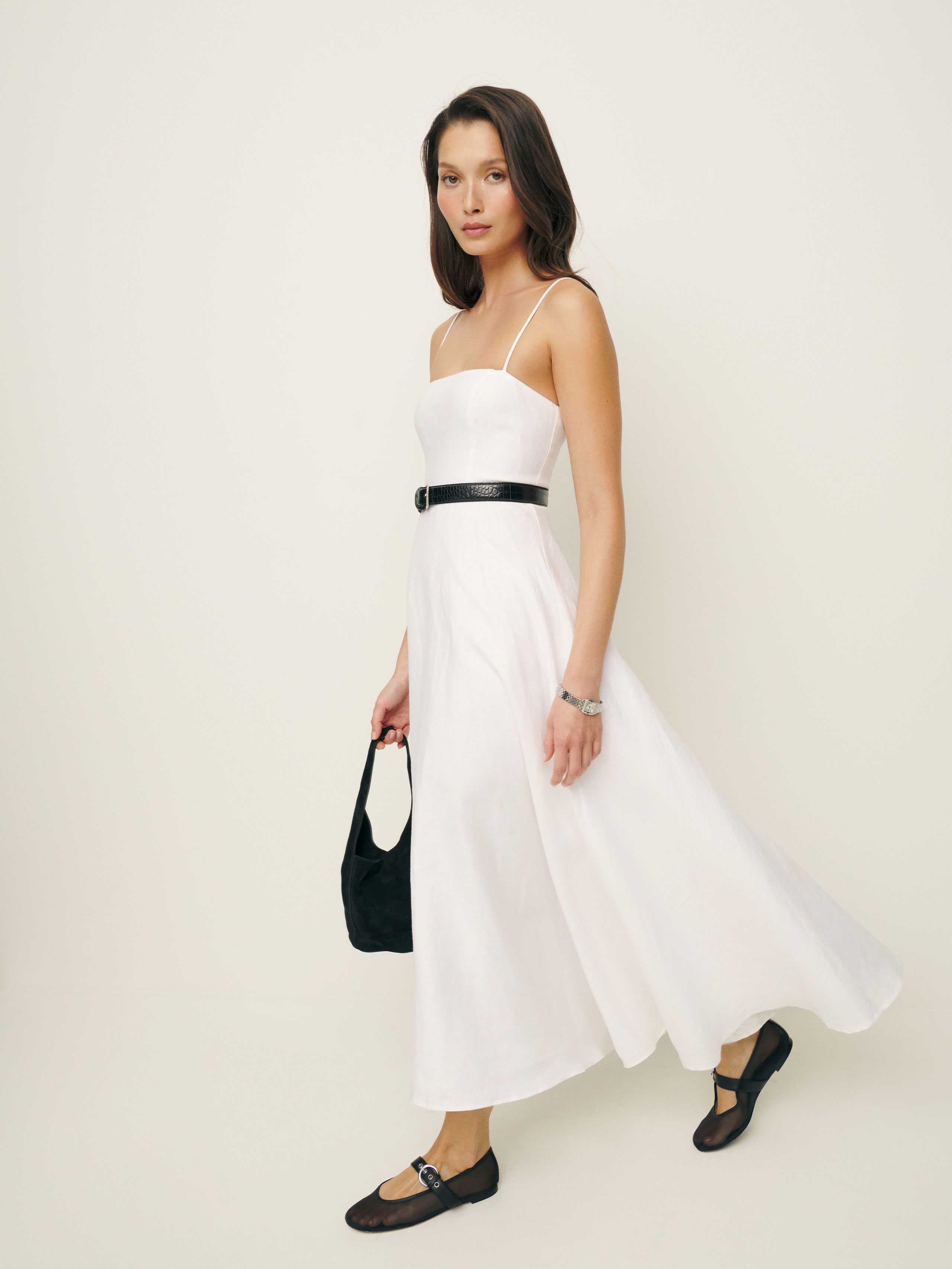 Monette Linen Dress