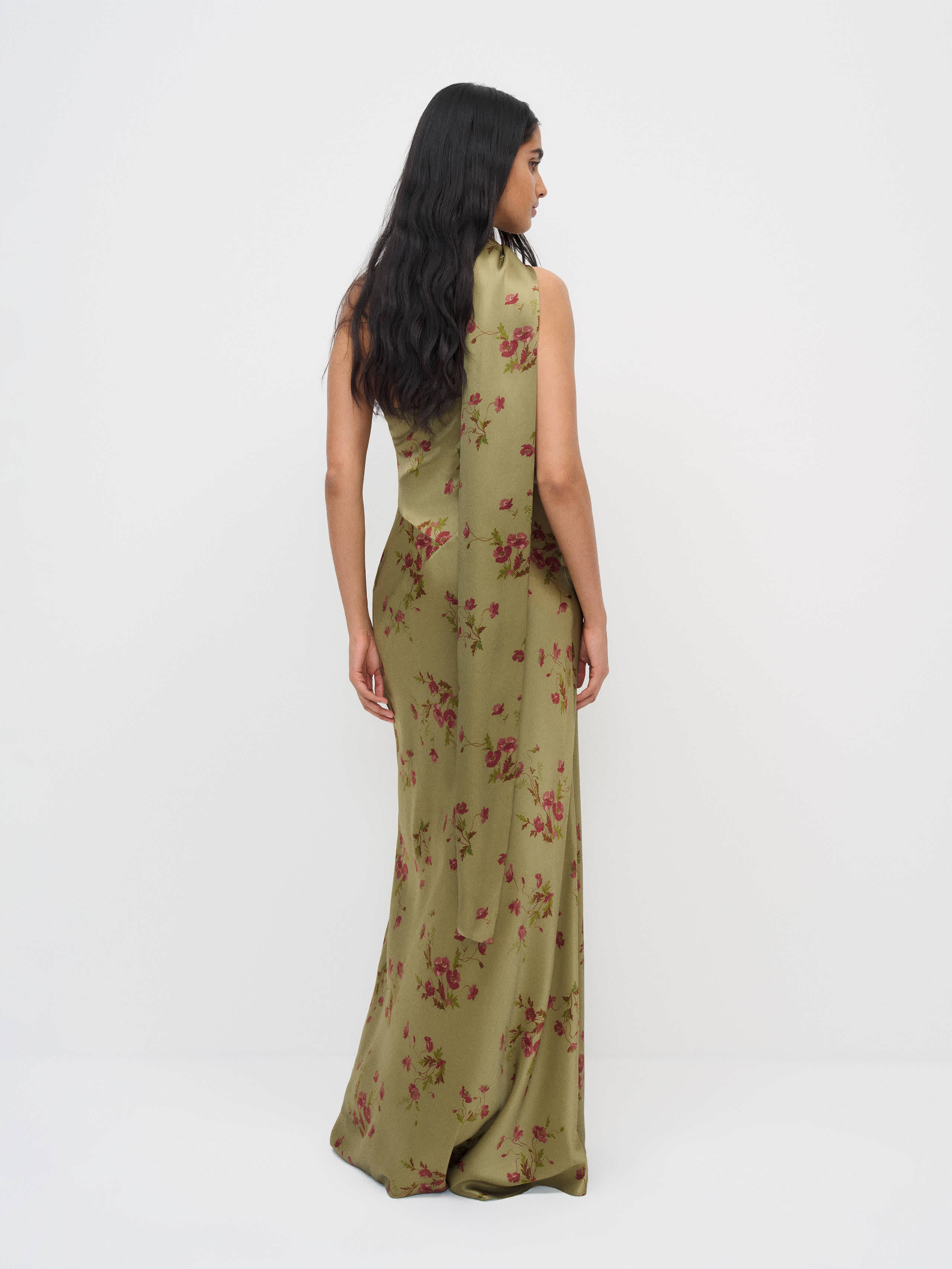 Jazzlyn Silk Dress