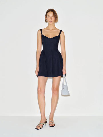 Birdie Linen Mini Dress