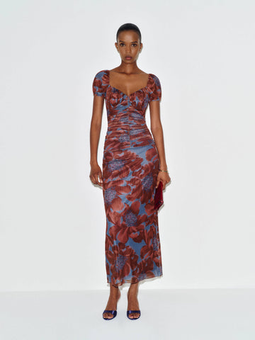 Lisbon Mesh Knit Dress