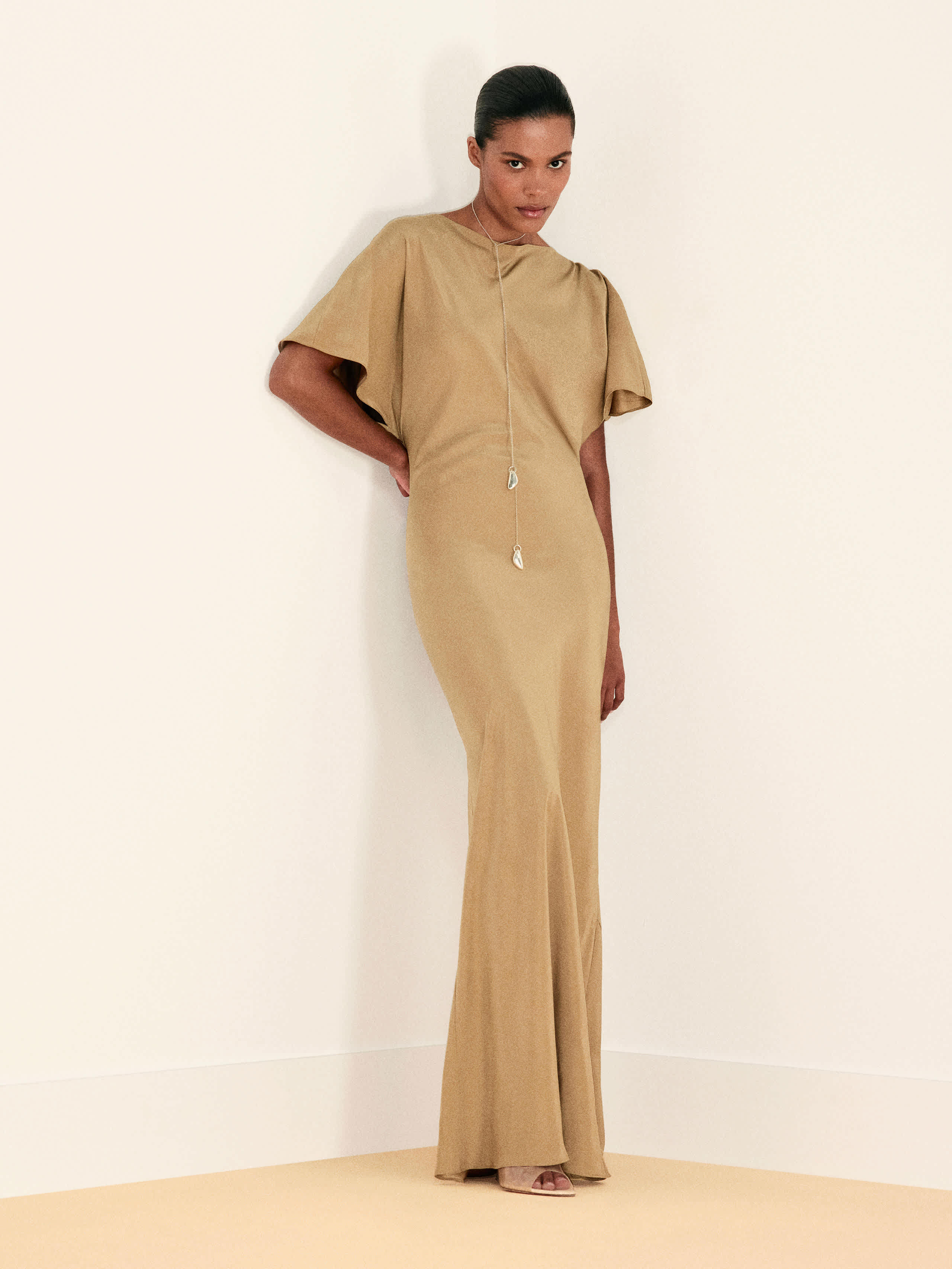 Caila Silk Dress