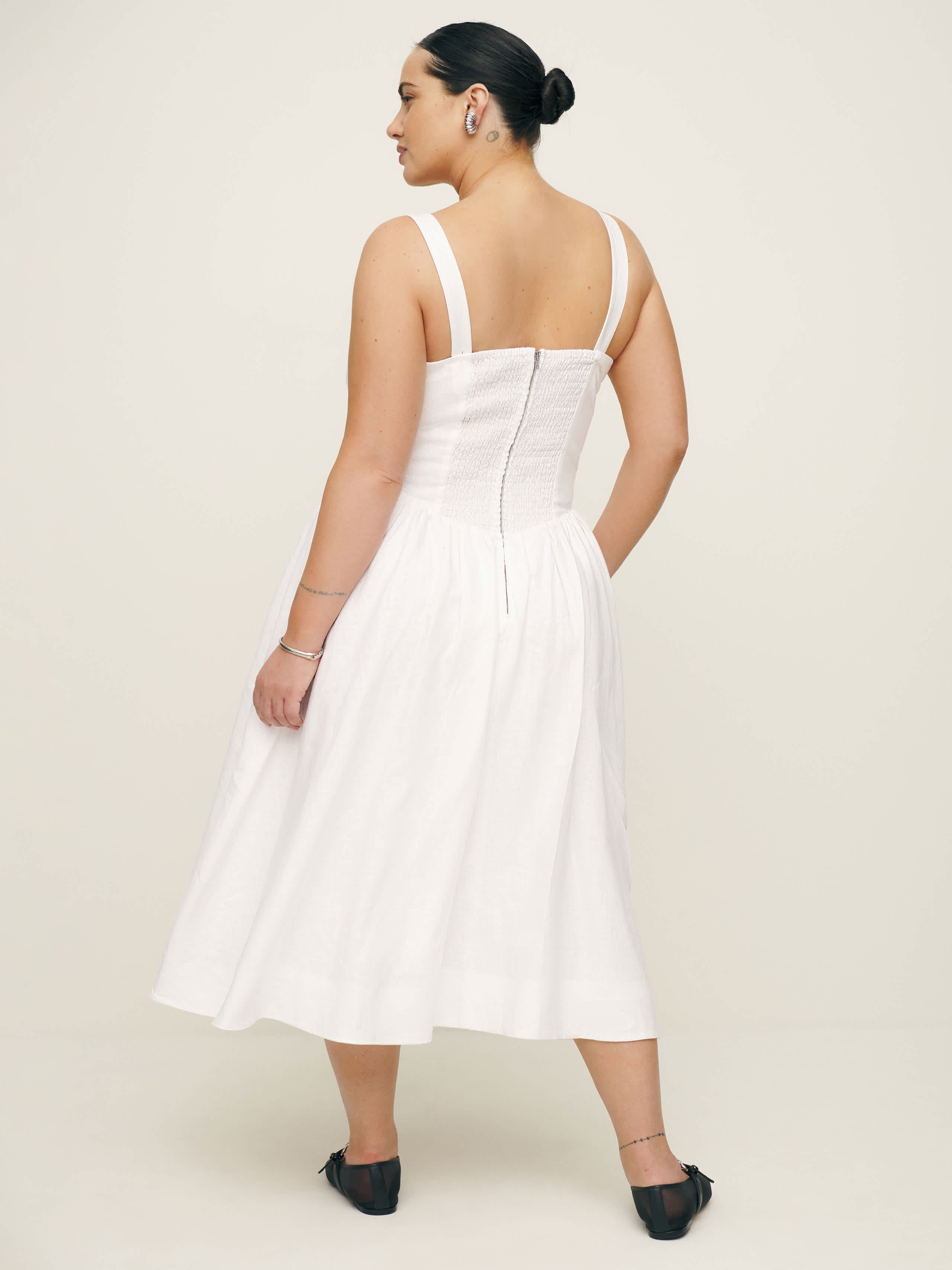 Balia Linen Dress Es